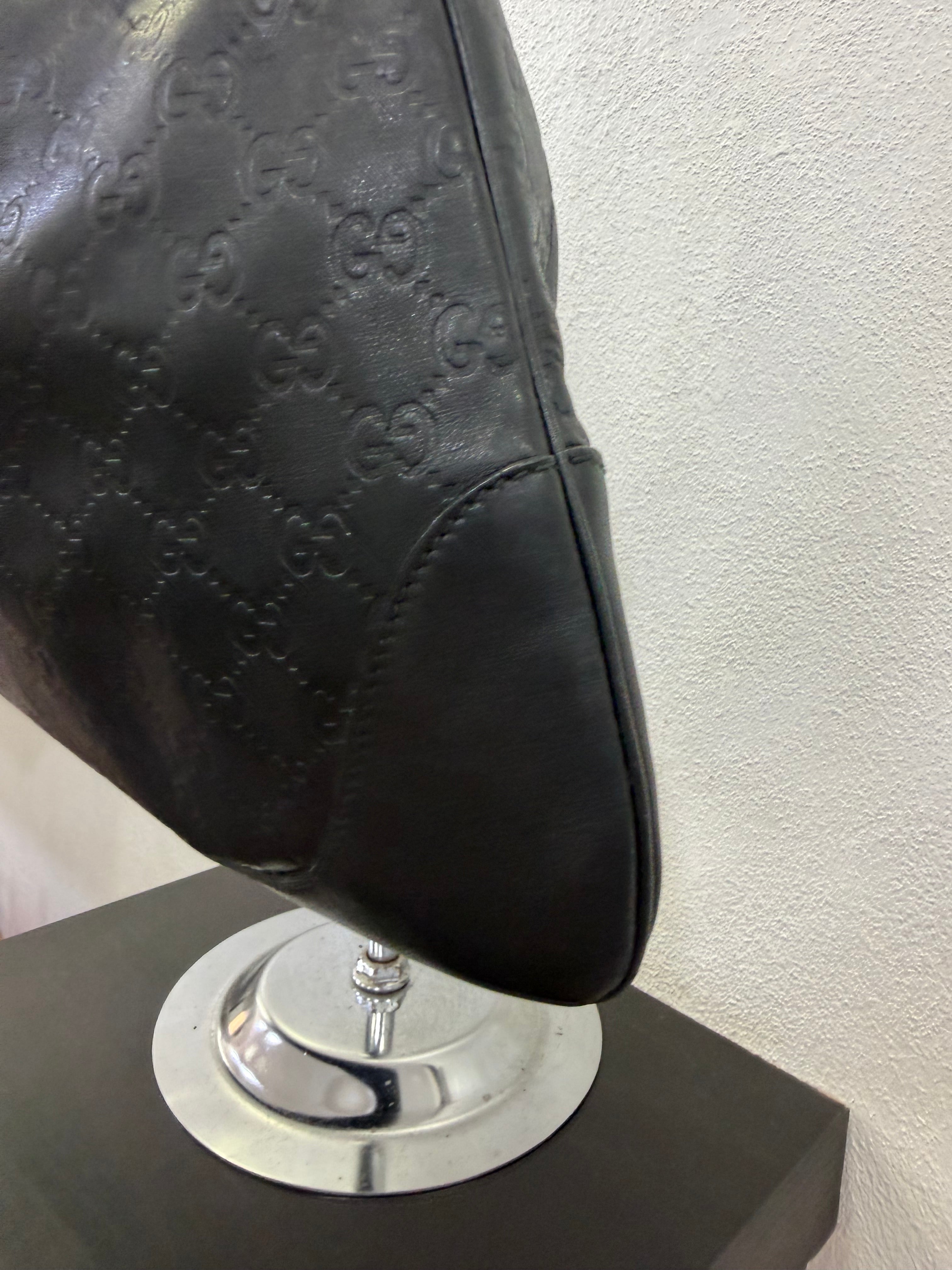 Gucci Jackie Bag in pelle Guccissima Nera