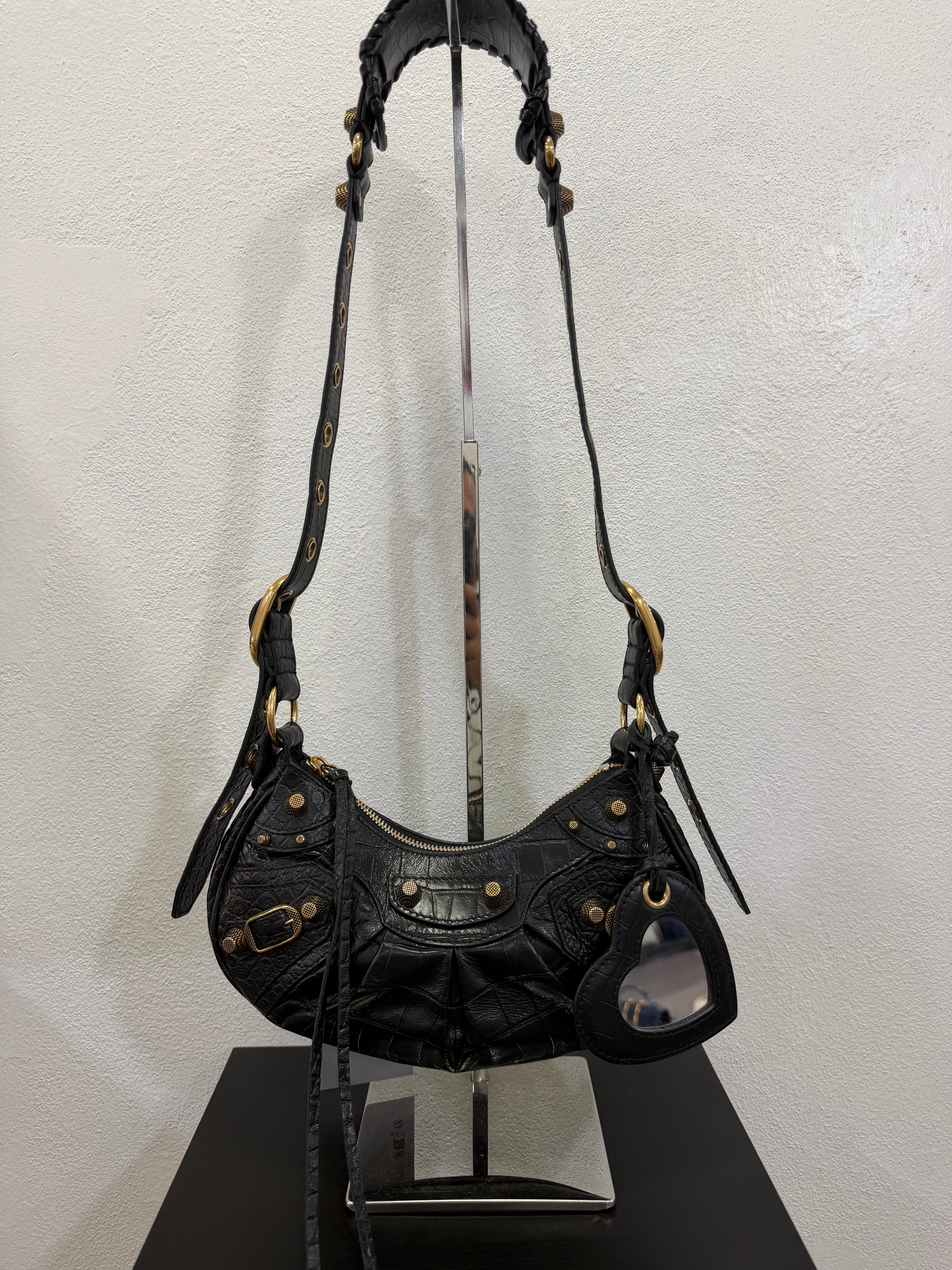 Balenciaga Le cagole XS nero Cocco