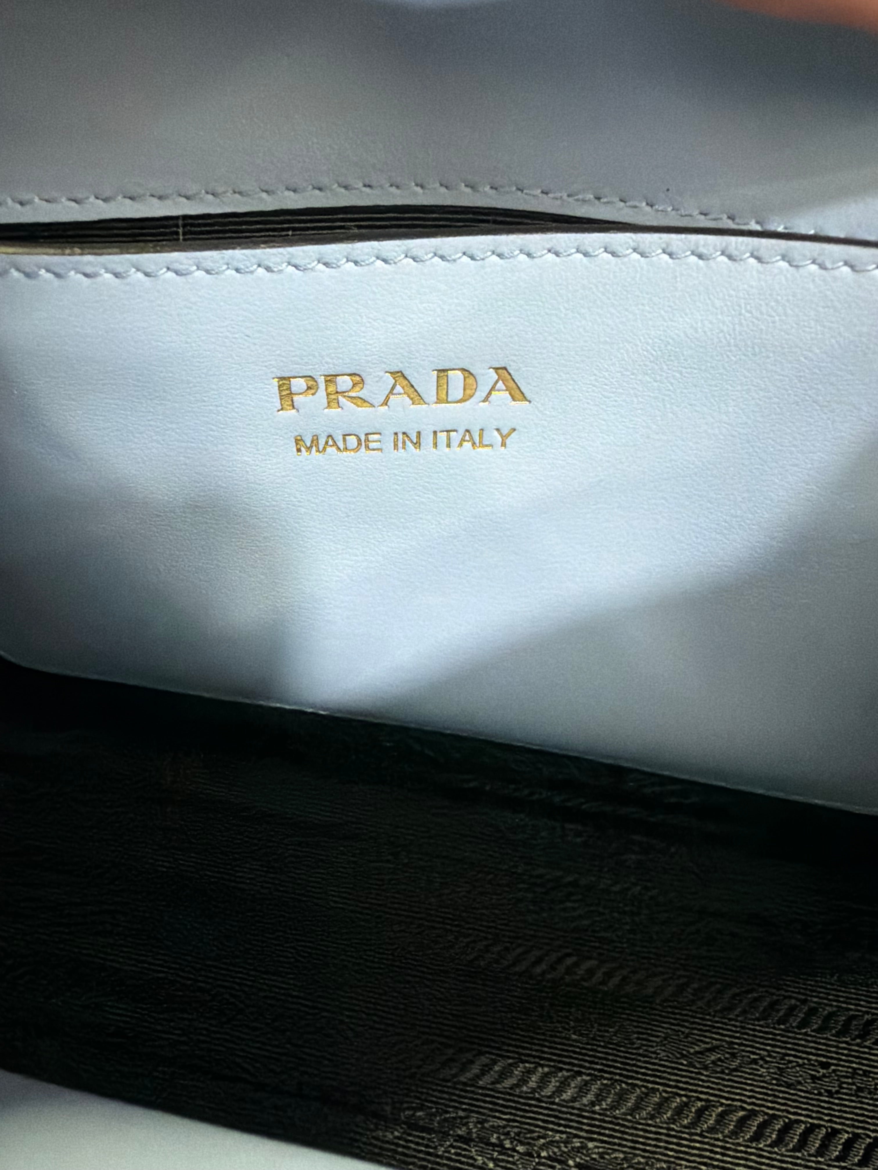 Prada Saffiano Monochrome Crossbody