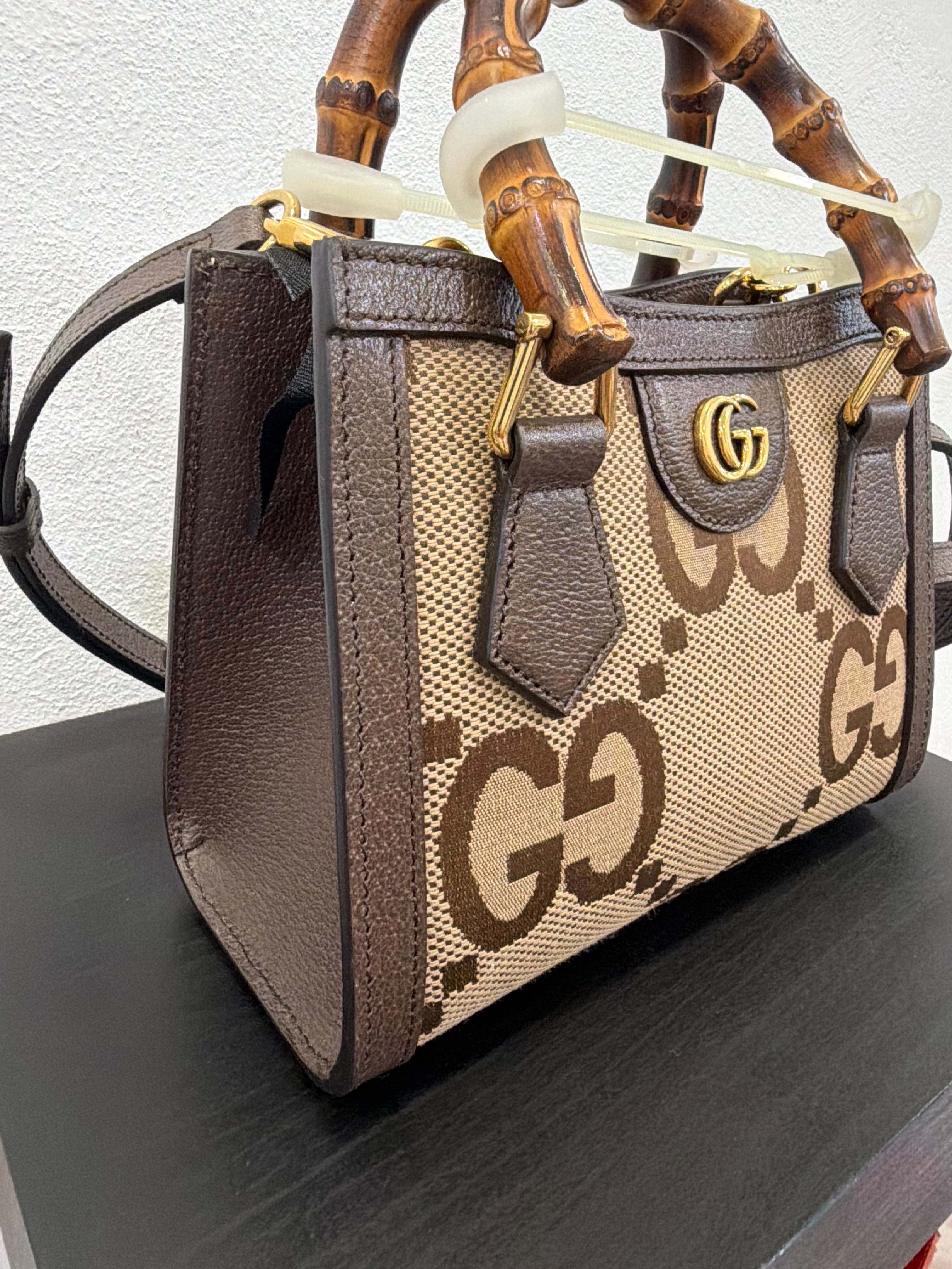 Gucci Diana Mini Bamboo GG Jumbo