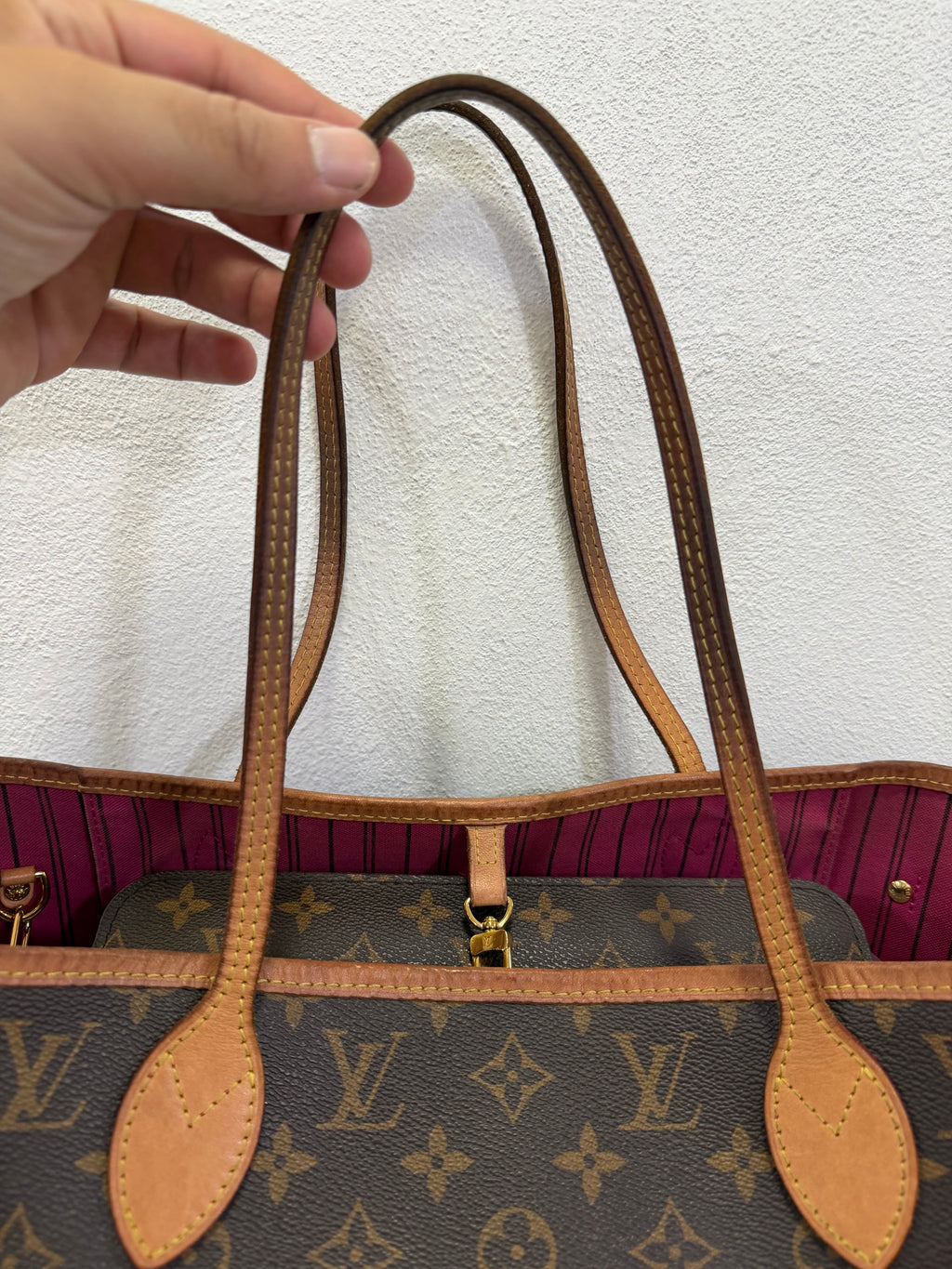 Louis Vuitton Neverfull MM Monogram Peonia