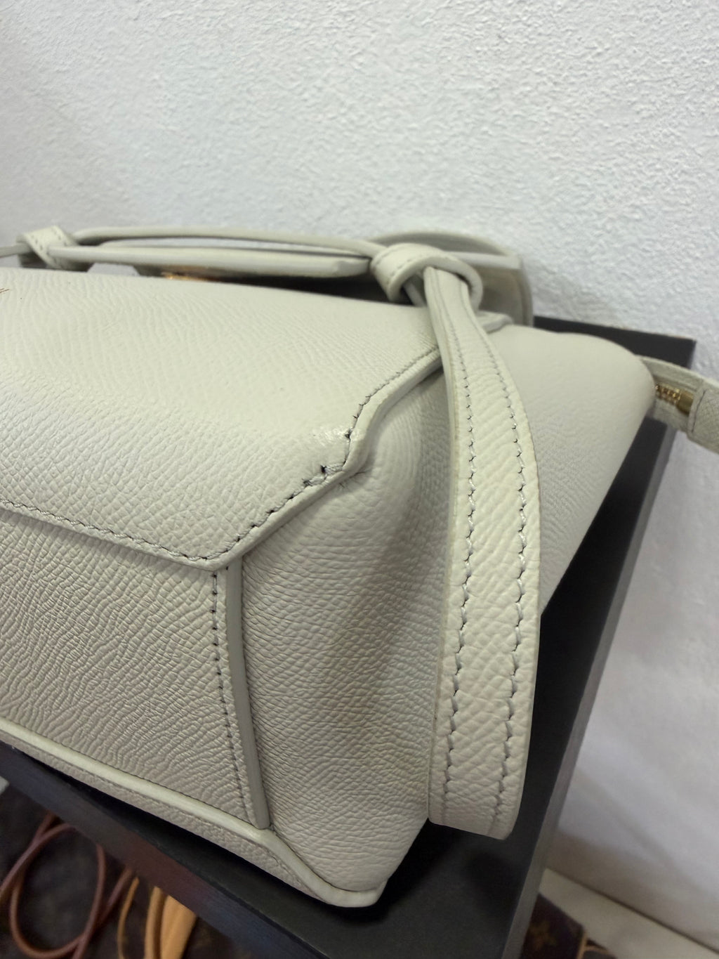 Celine Belt Bag Mini in pelle granulata