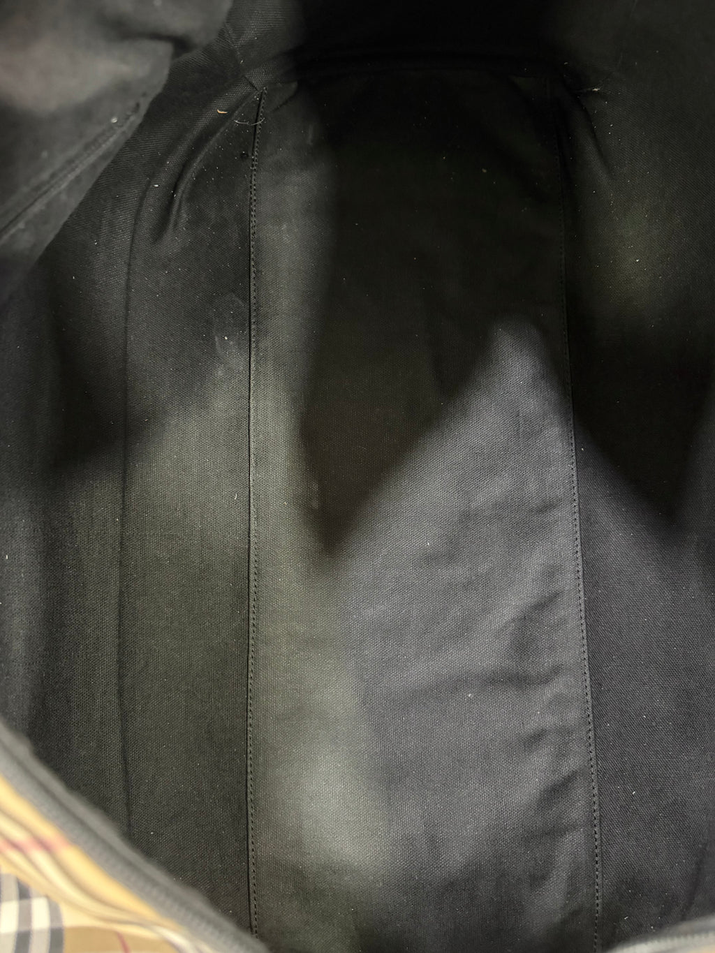 Burberry Borsone Check con tracolla