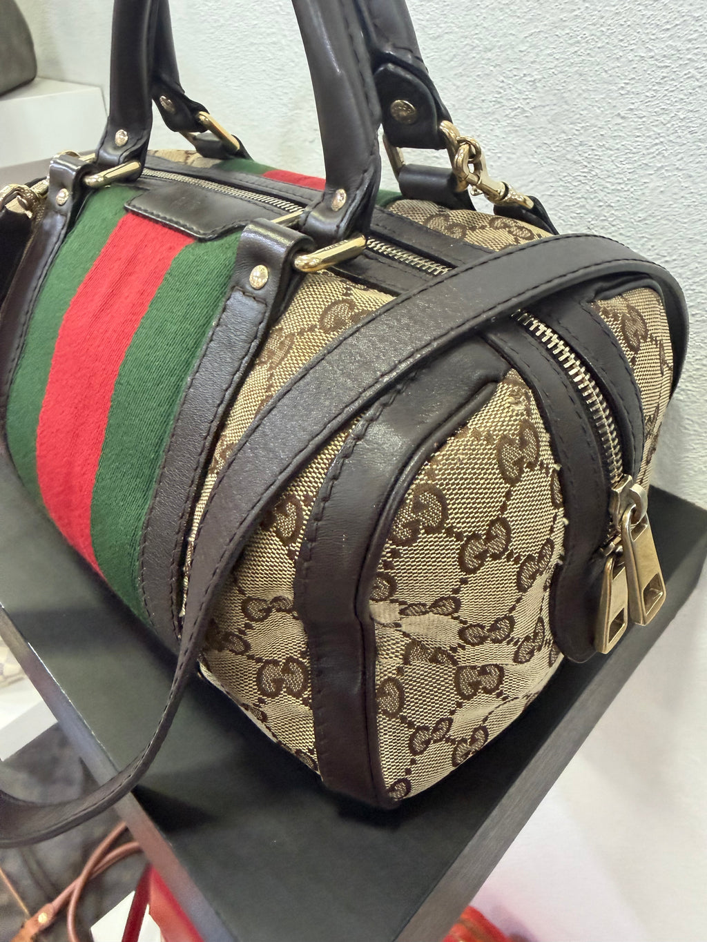 Gucci Bauletto Ophidia Small con tracolla