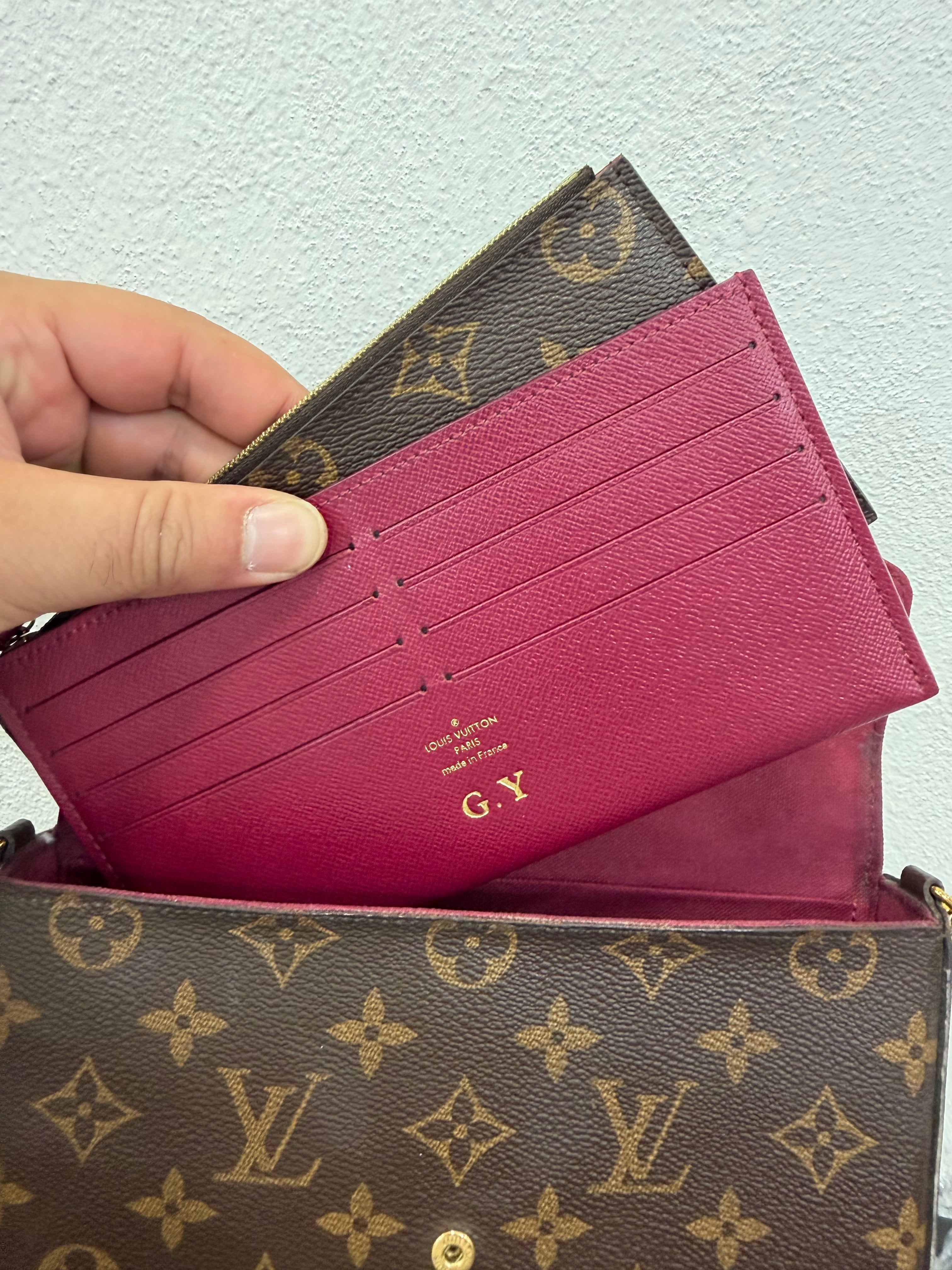 Louis Vuitton Felicie Pochette Peonia