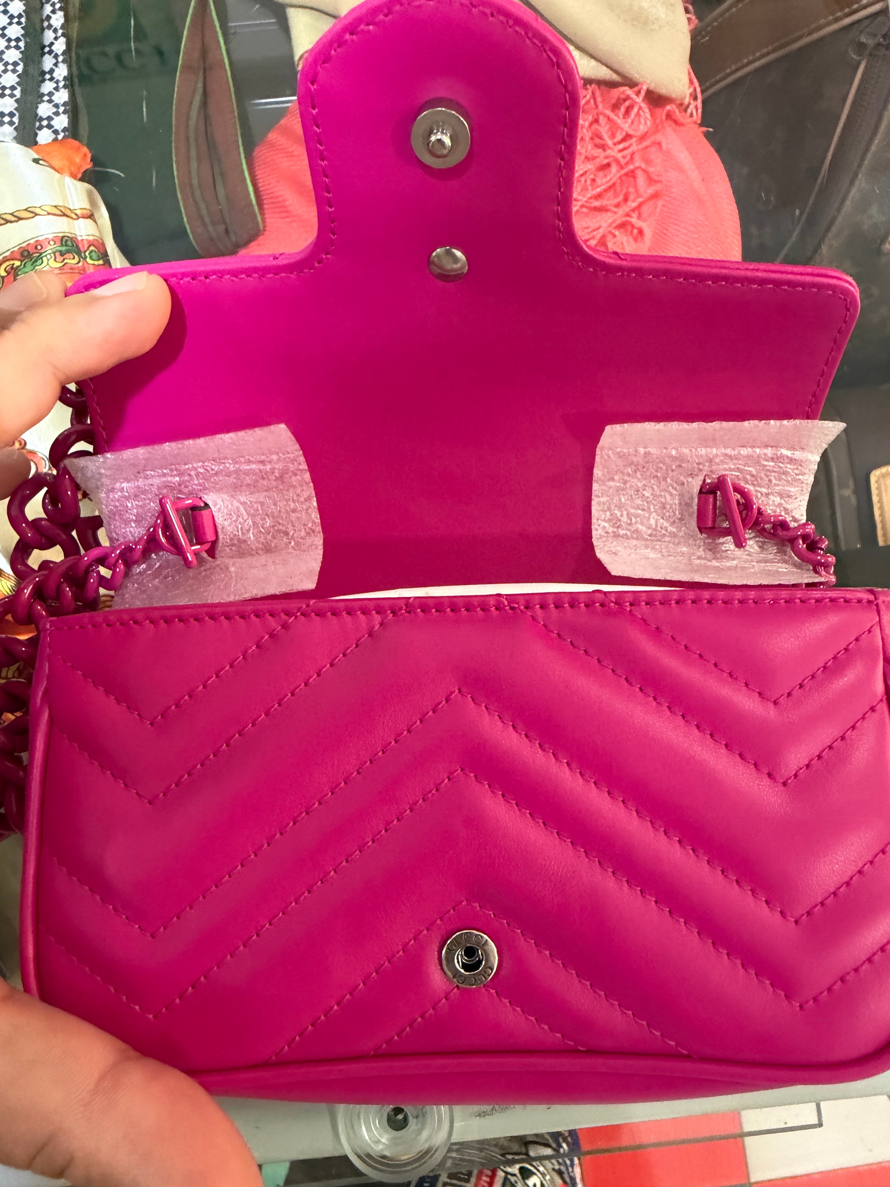 Gucci Mini Marmont Fucsia