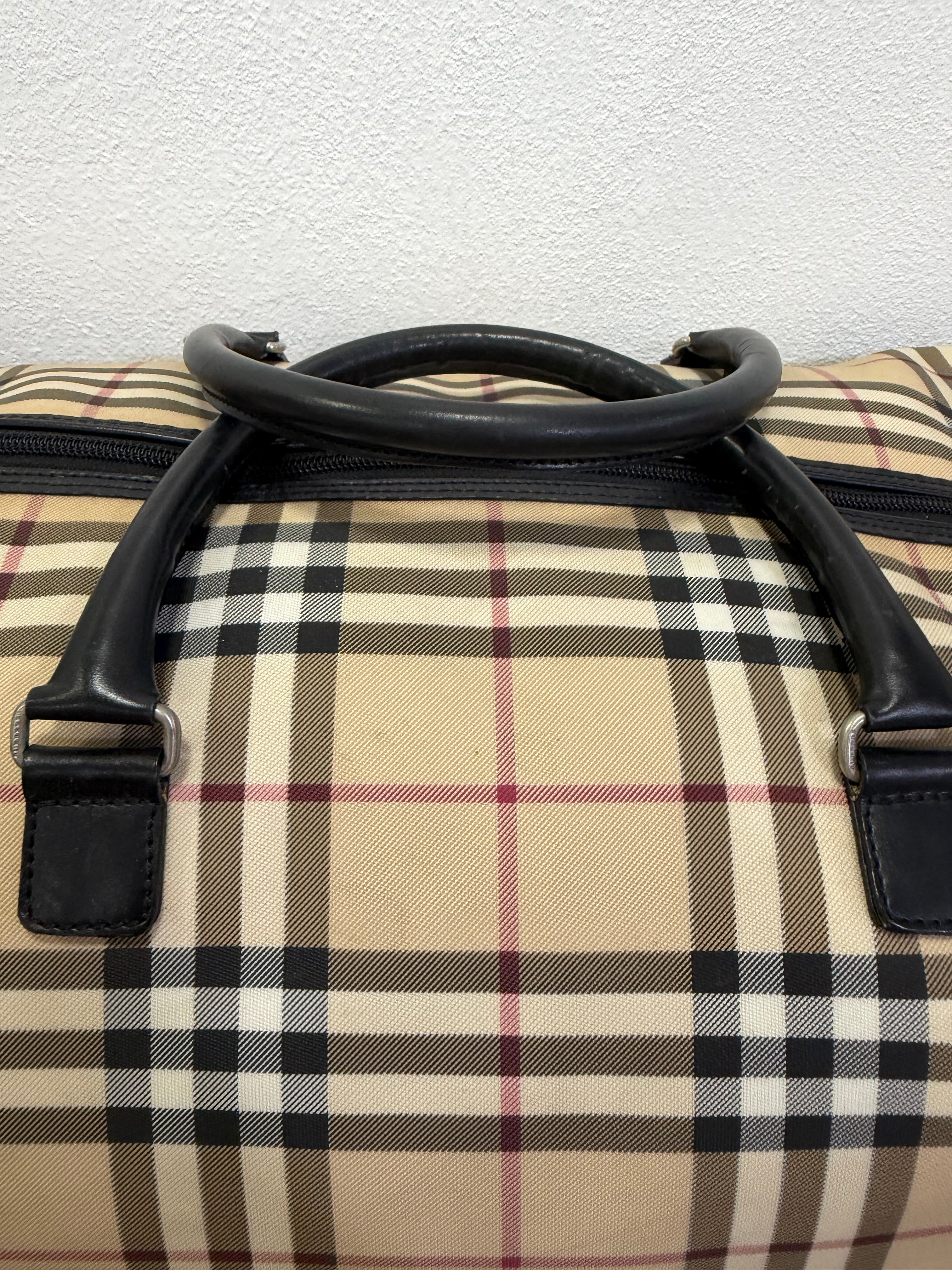 Burberry Borsone Check con tracolla