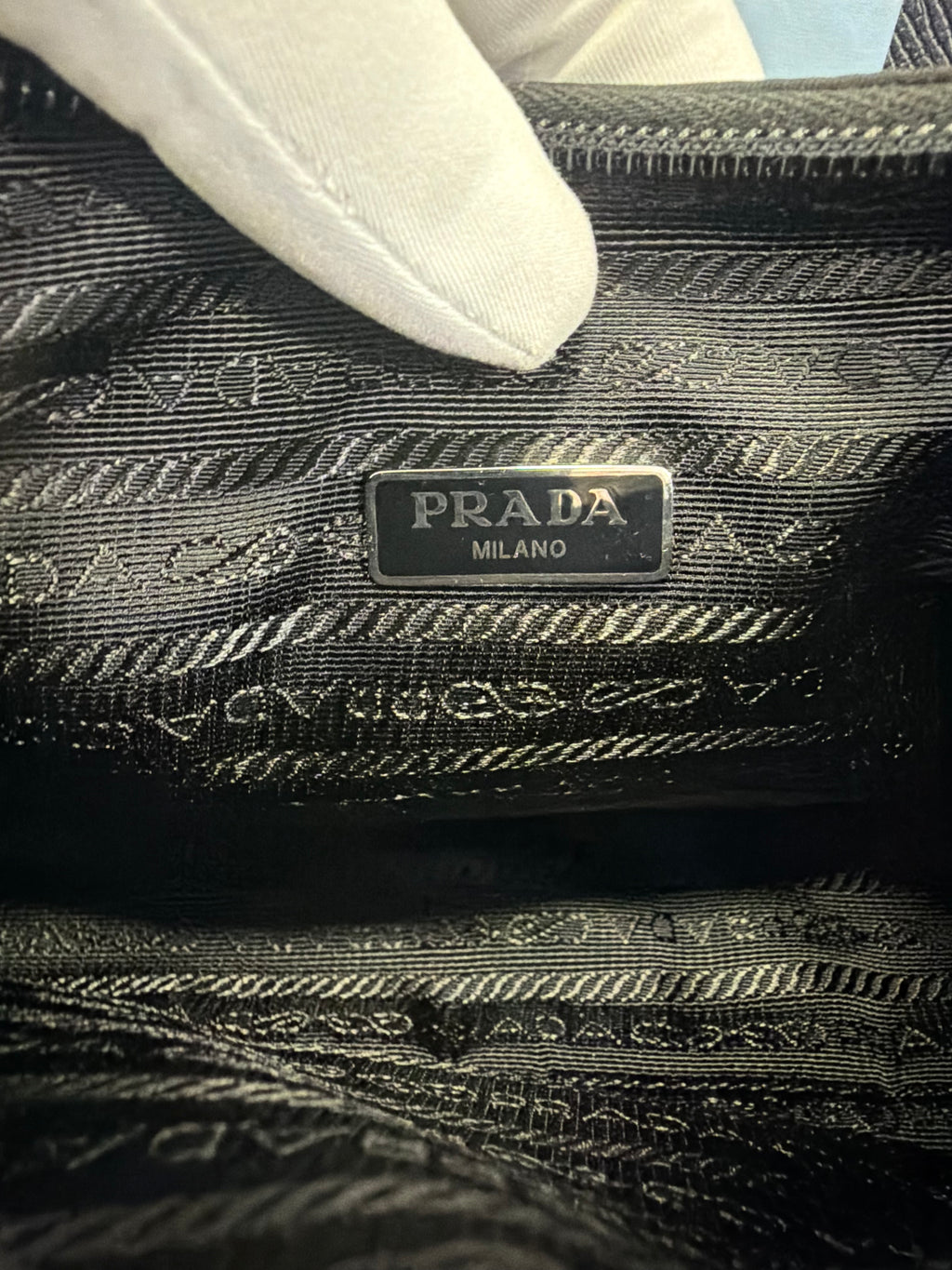 Prada Re-edition 2000 nylon nero