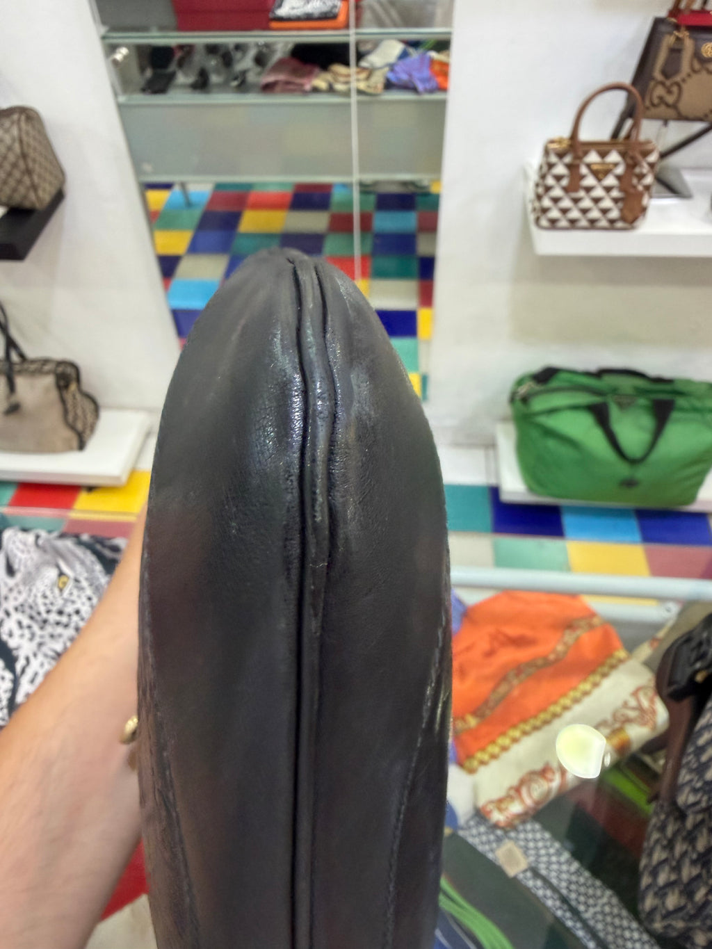 Gucci Jackie Bag in pelle Guccissima Nera
