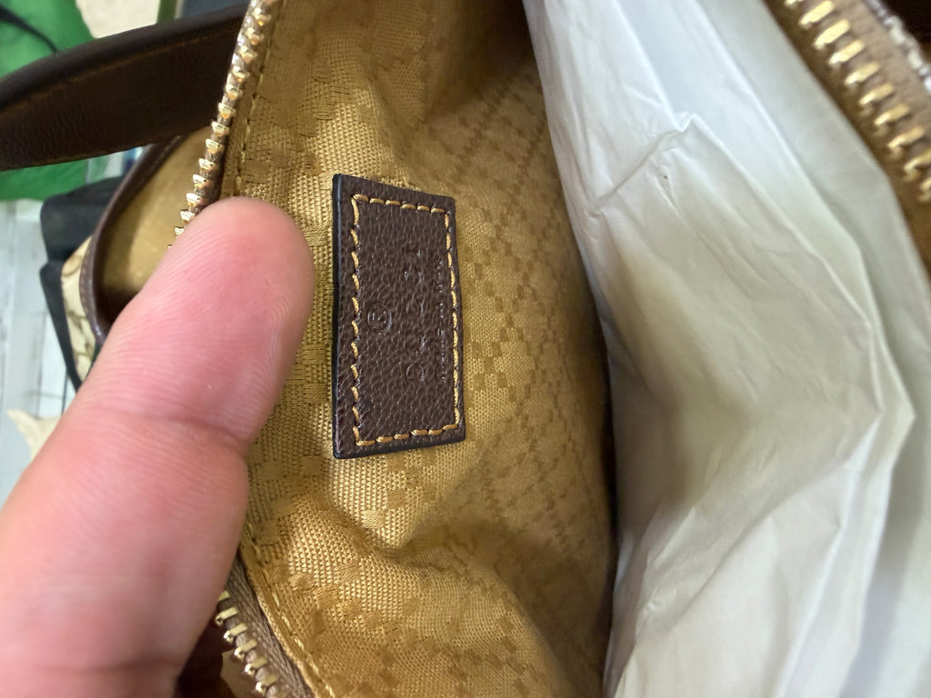 Gucci Giglio Grande Tela GG lucida