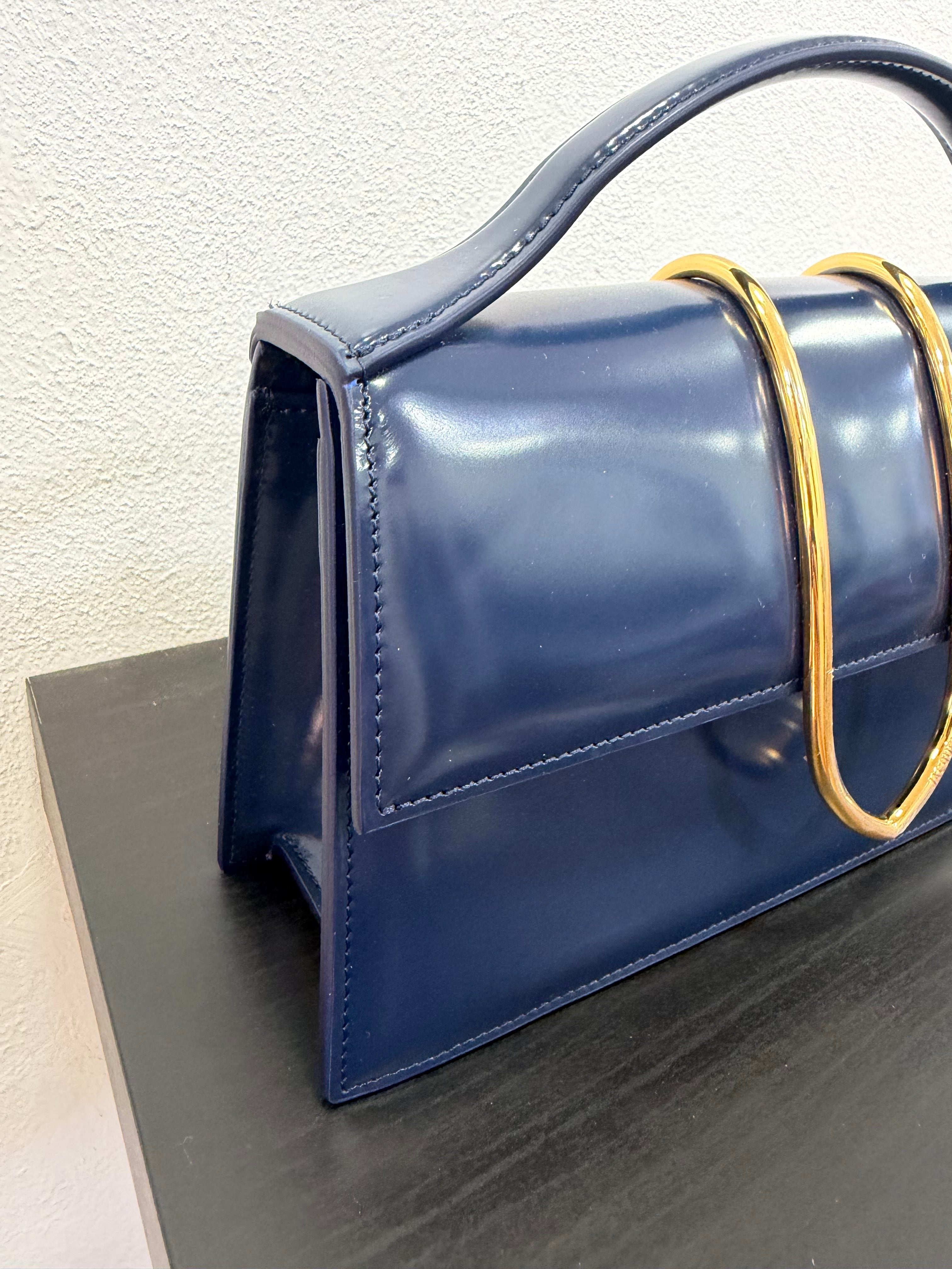 Jacquemus Le Grand Bambino frame Blu notte