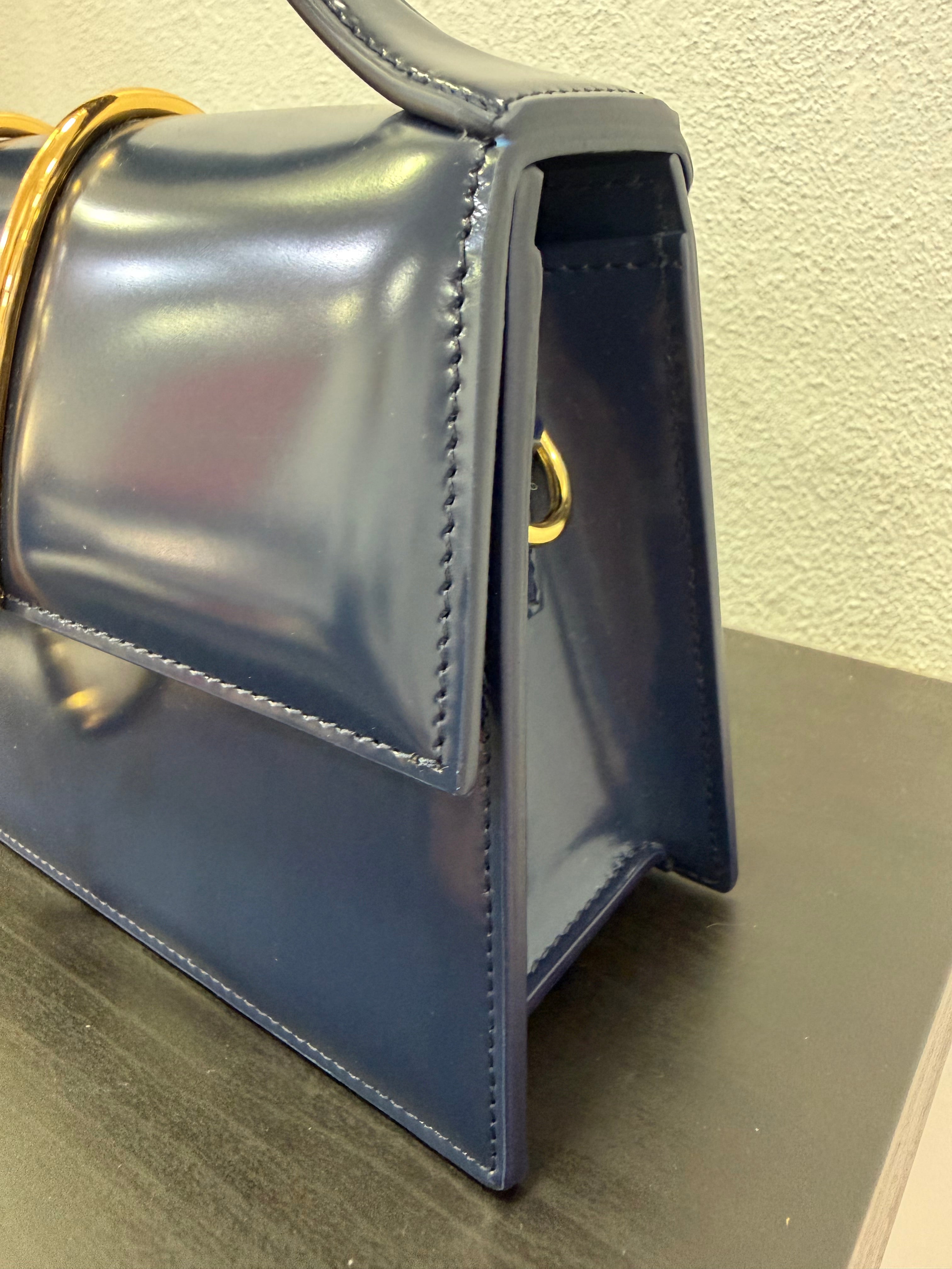 Jacquemus Le Grand Bambino frame Blu notte