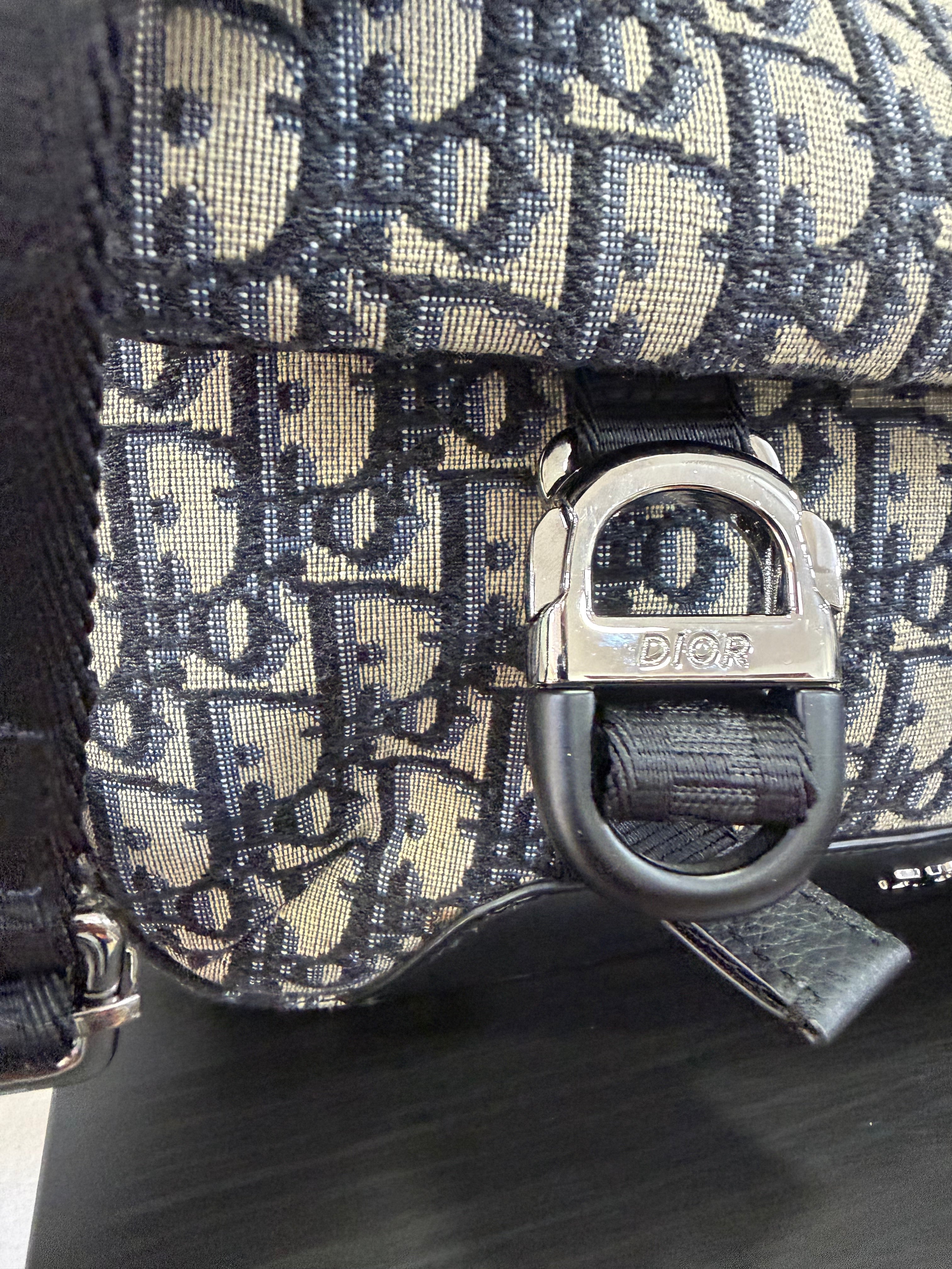 Christian Dior Explorer Messenger Dior oblique jacquard