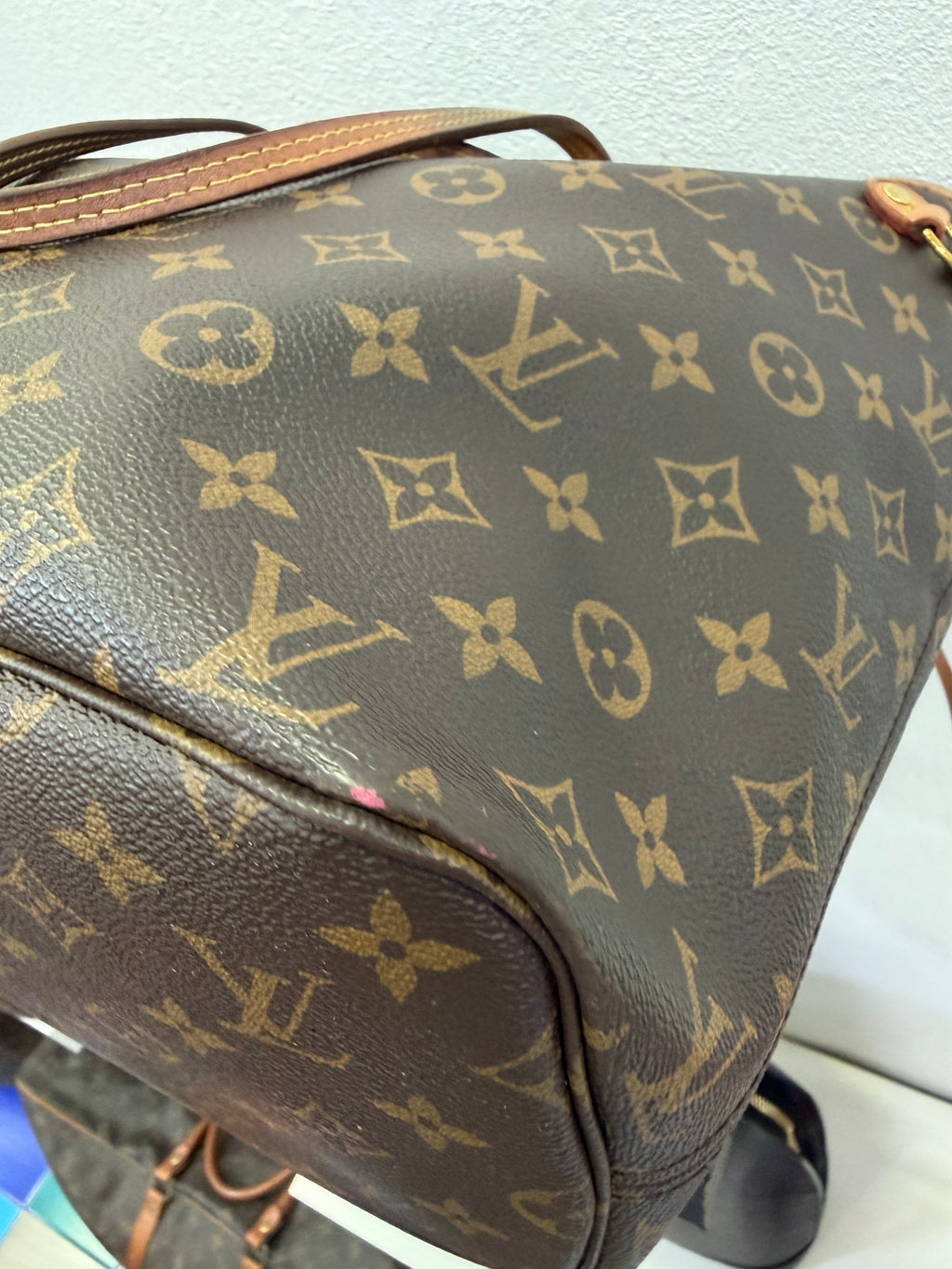 Louis Vuitton Neverfull MM Monogram Peonia