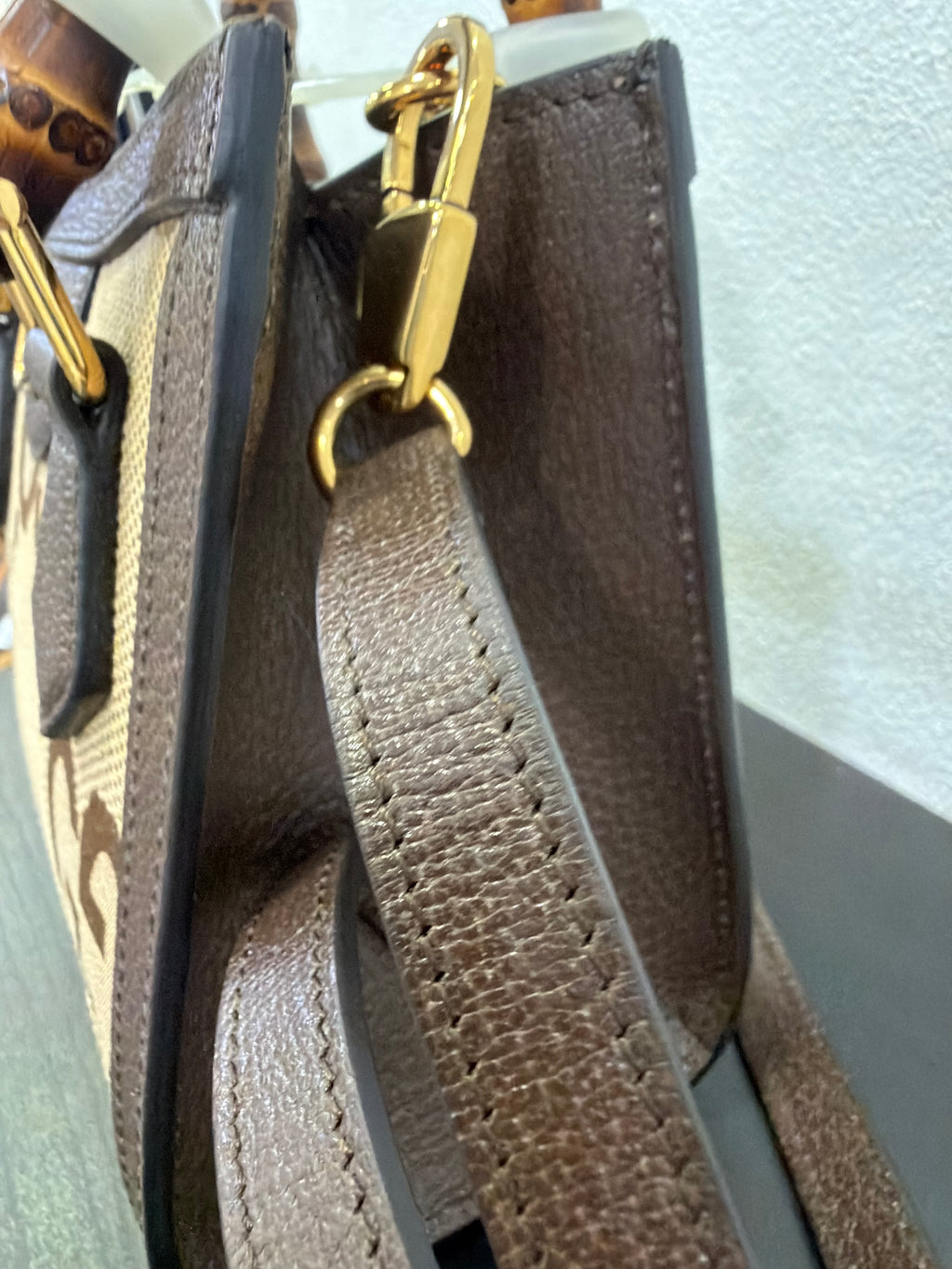 Gucci Diana Mini Bamboo GG Jumbo