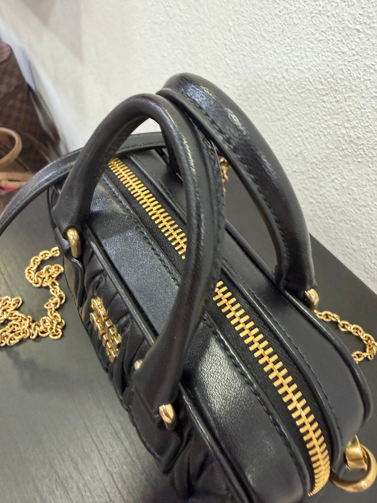 Miu Miu Micro Arcadie Nappa Matalesse