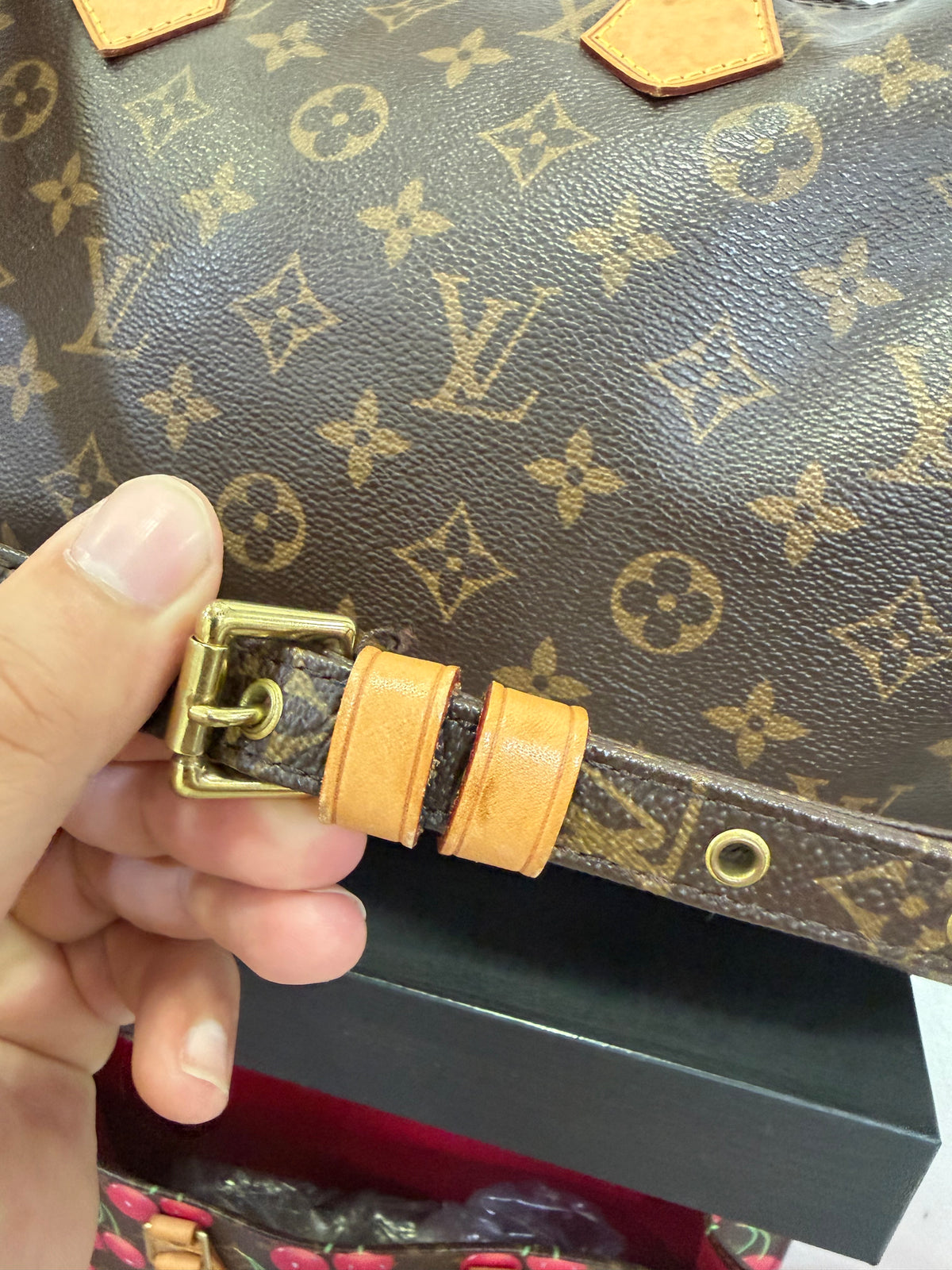 Louis Vuitton Speedy 35 Monogram Bandouliere