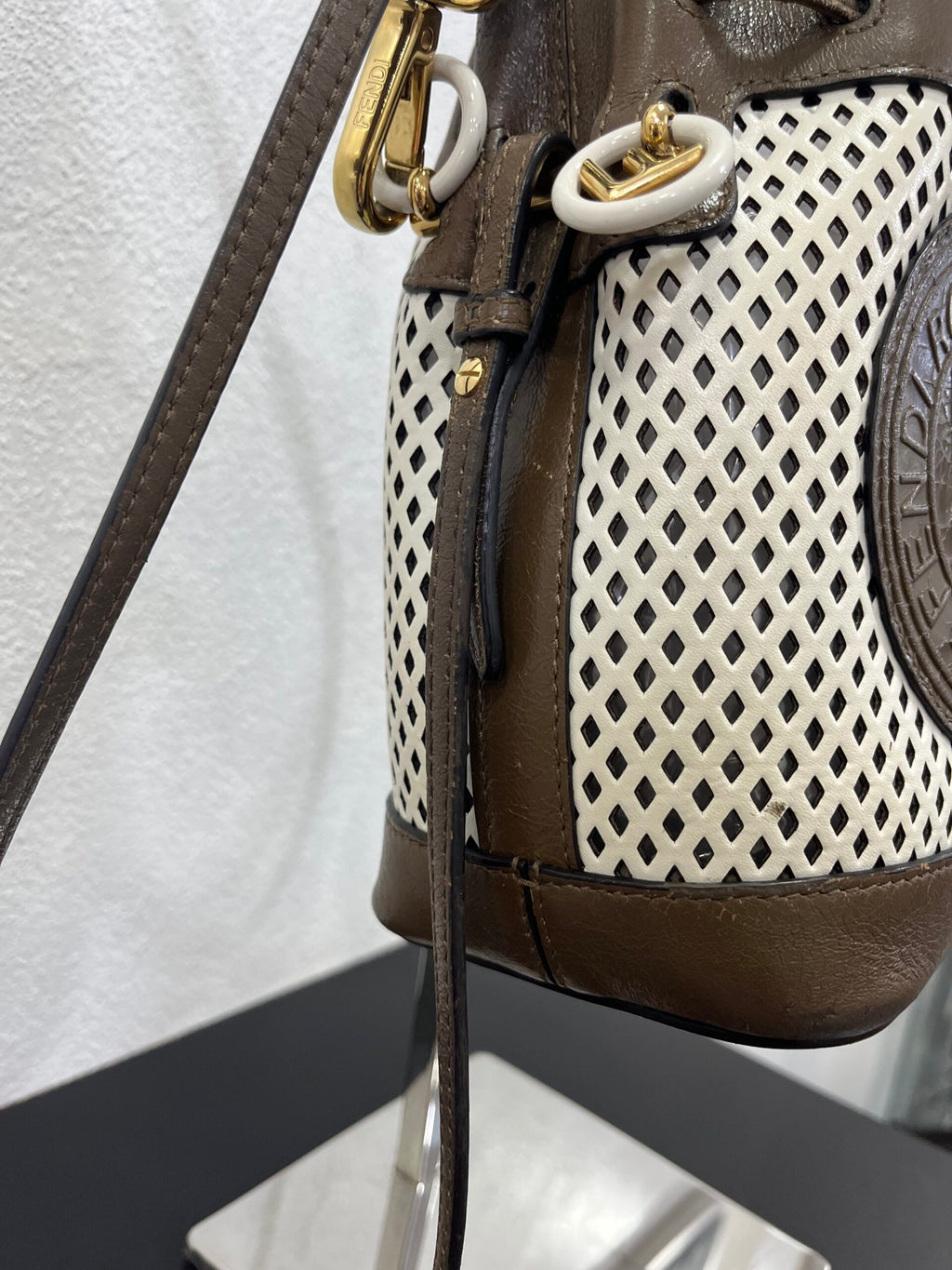 Fendi Mon Tresor Pelle traforata