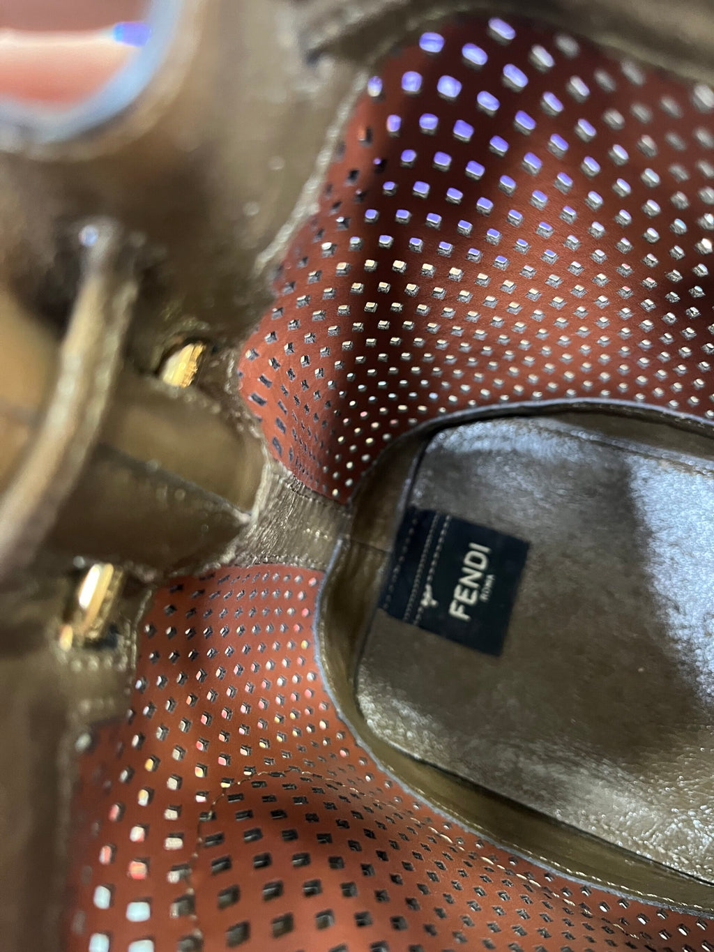Fendi Mon Tresor Pelle traforata