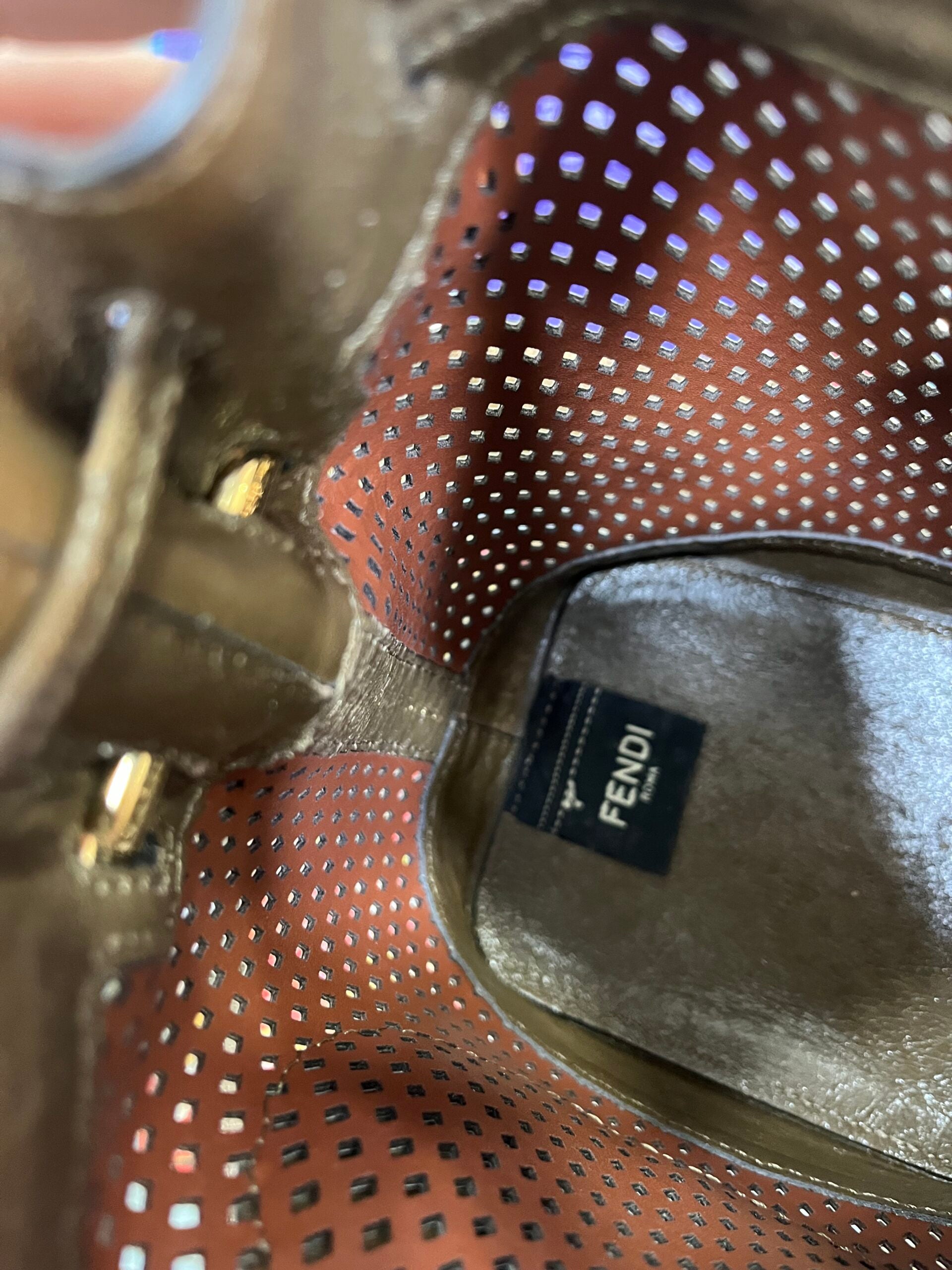 Fendi Mon Tresor Pelle traforata