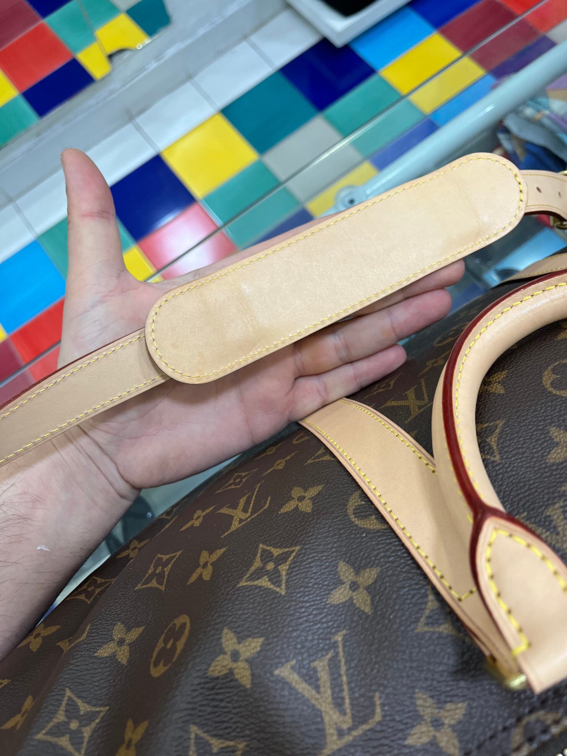 Louis Vuitton Borsone Keepall Bandouliere 50