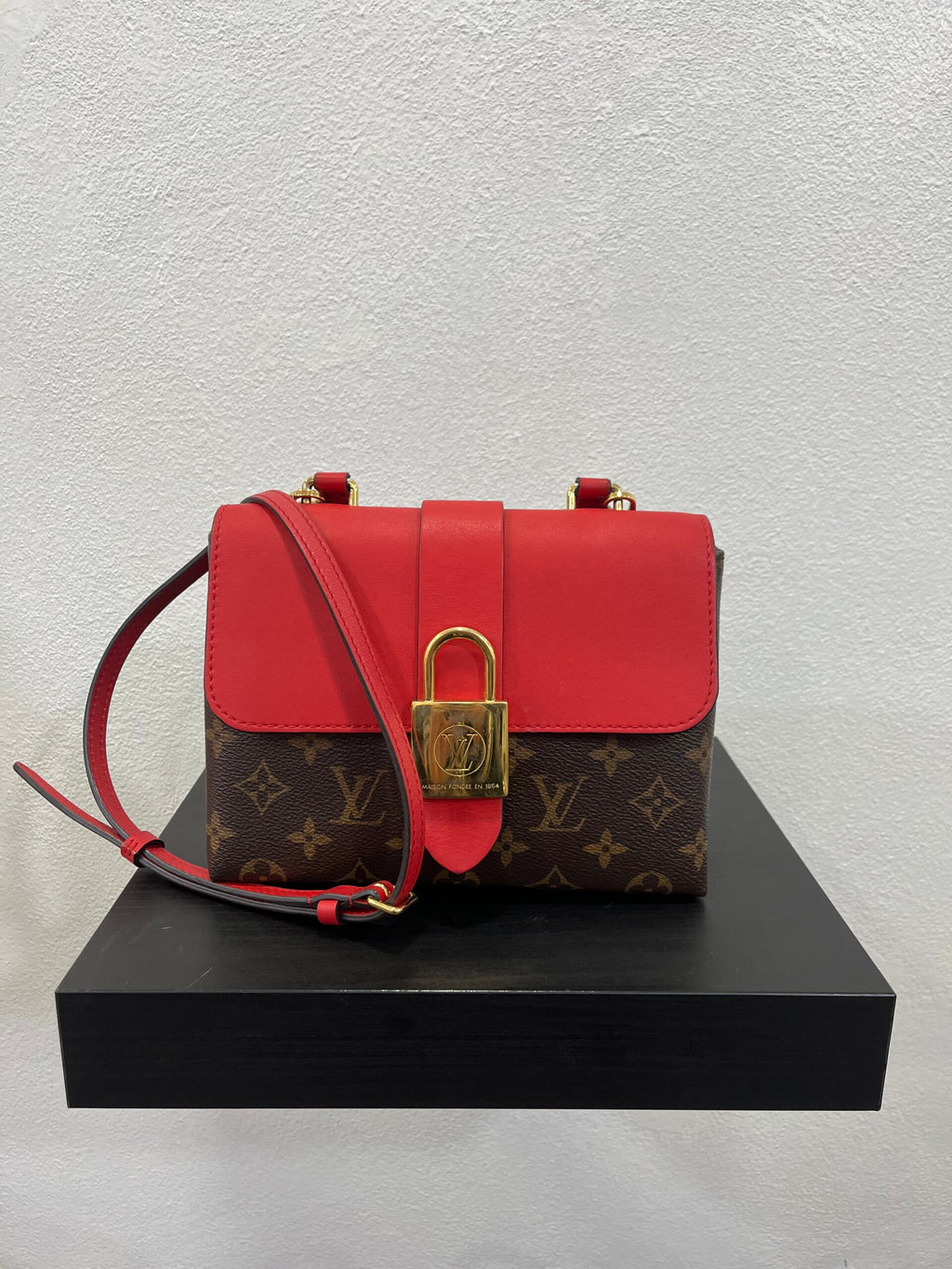 Louis Vuitton Locky BB rosso