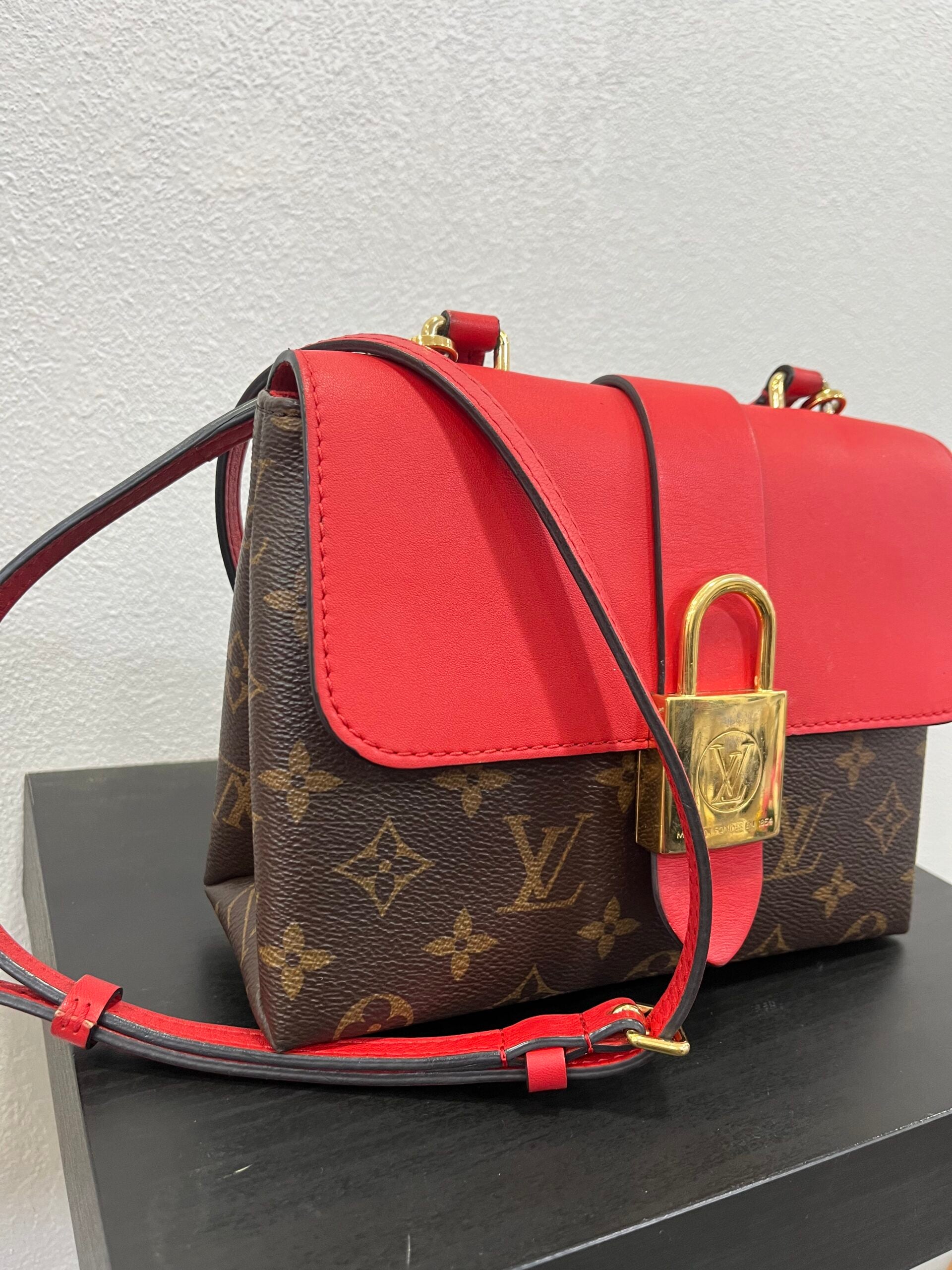Louis Vuitton Locky BB rosso