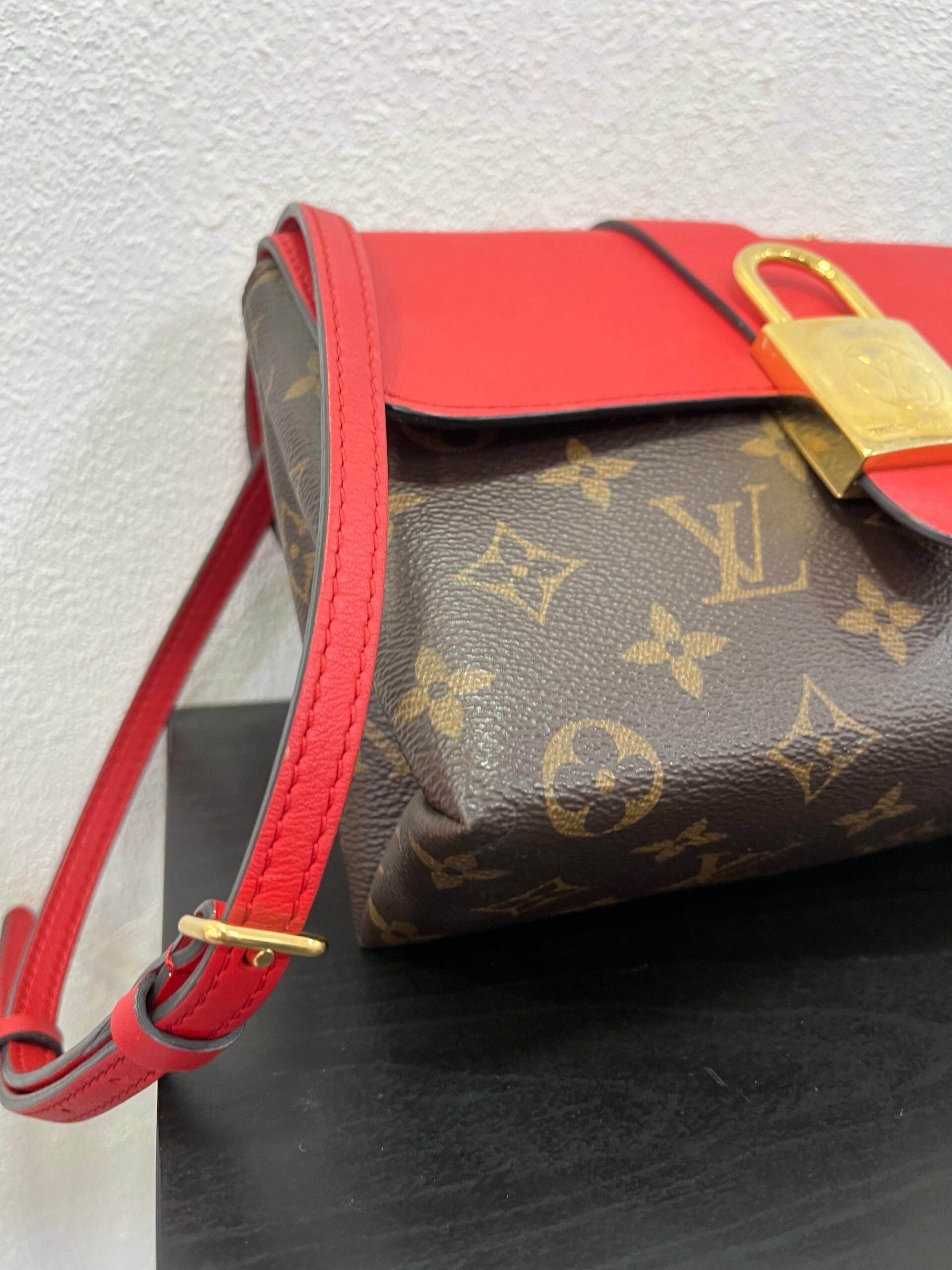 Louis Vuitton Locky BB rosso