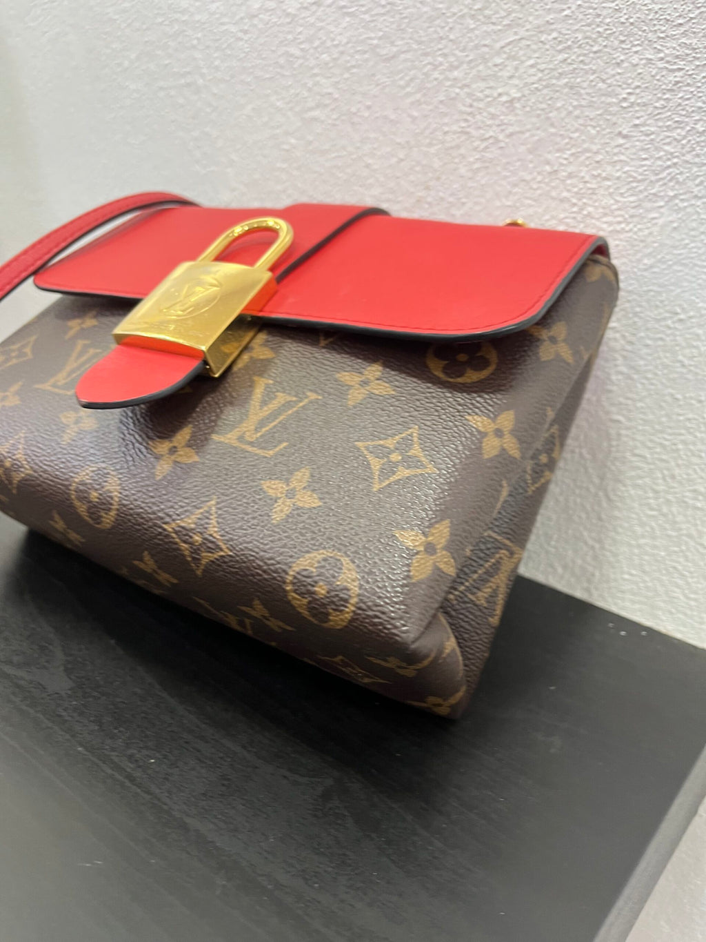 Louis Vuitton Locky BB rosso