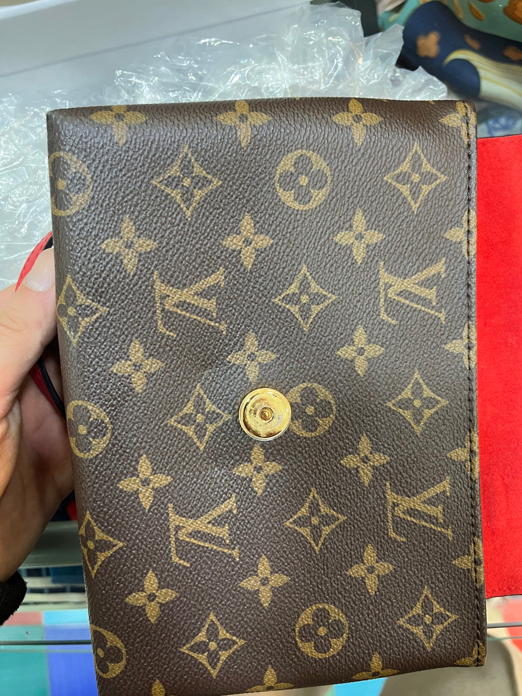 Louis Vuitton Locky BB rosso