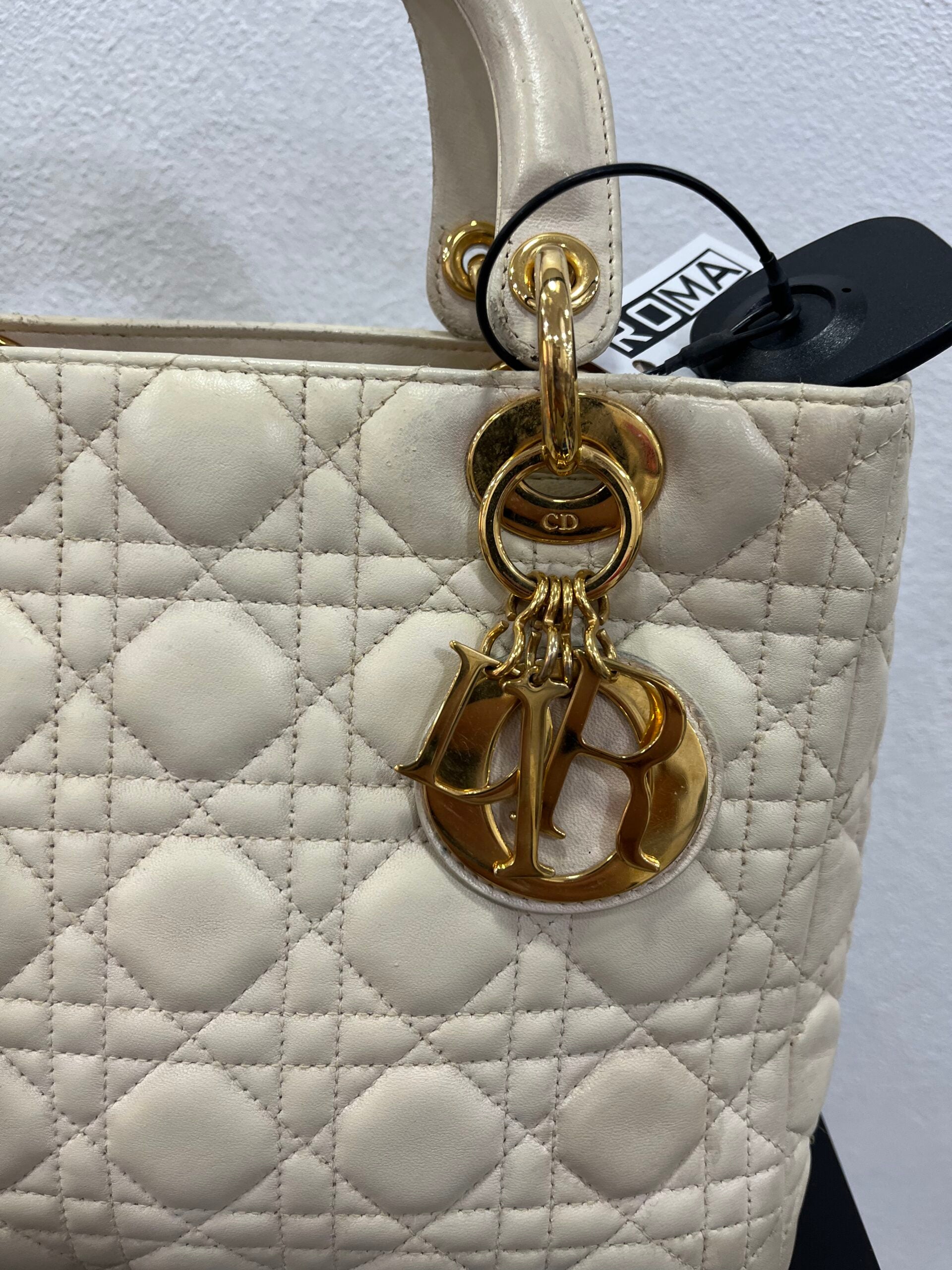 Christian Dior Lady Dior con tracolla