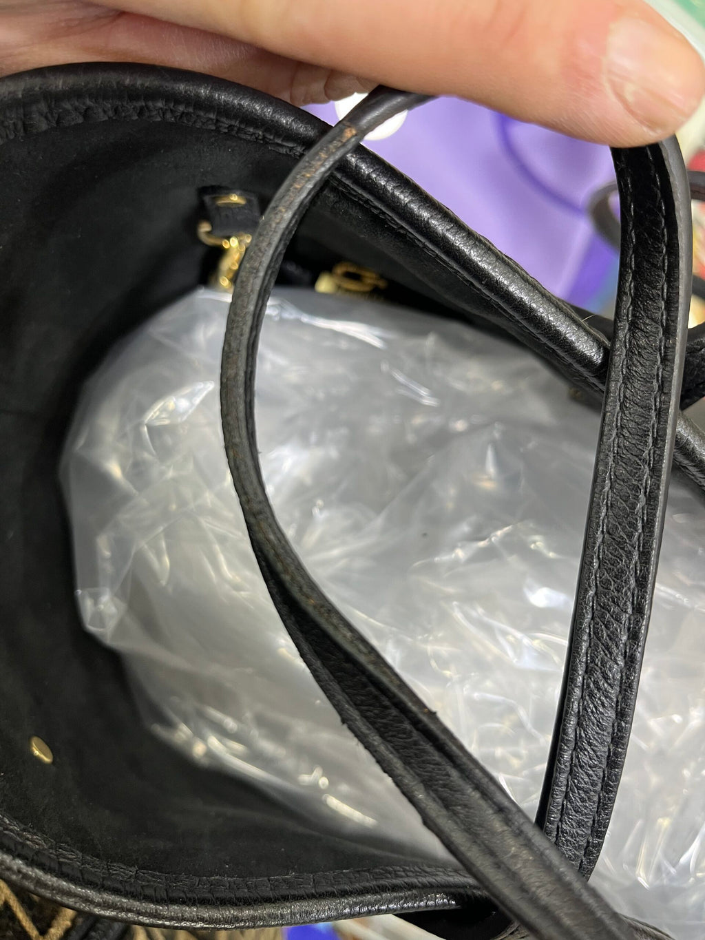 Louis Vuitton Neverfull MM Empreinte Nero/Beige