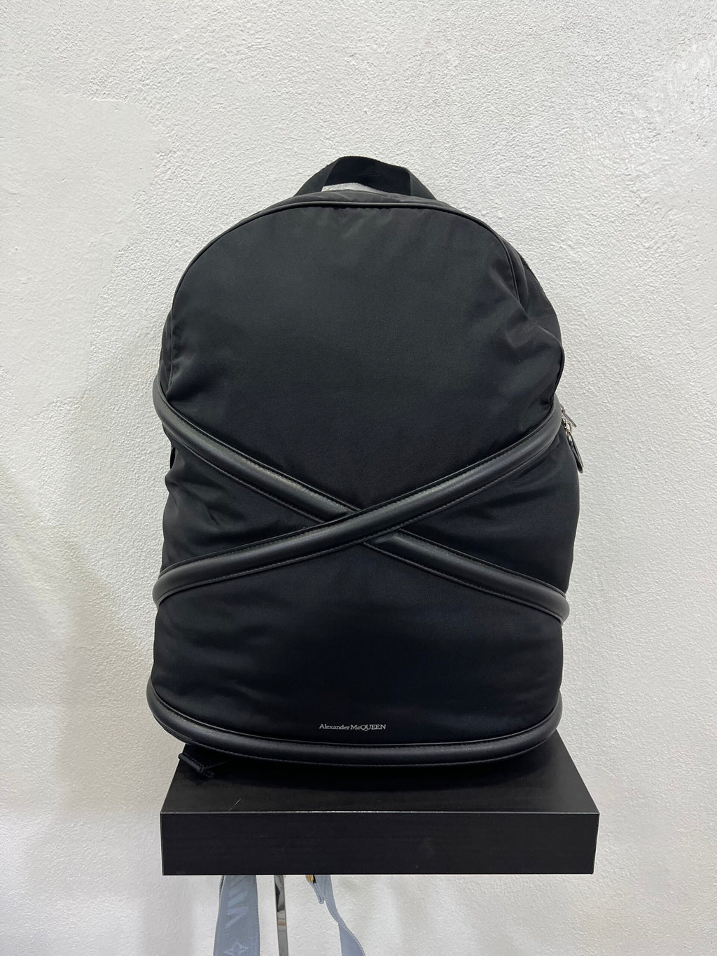 Alexander Mcqueen Zaino tela e pelle