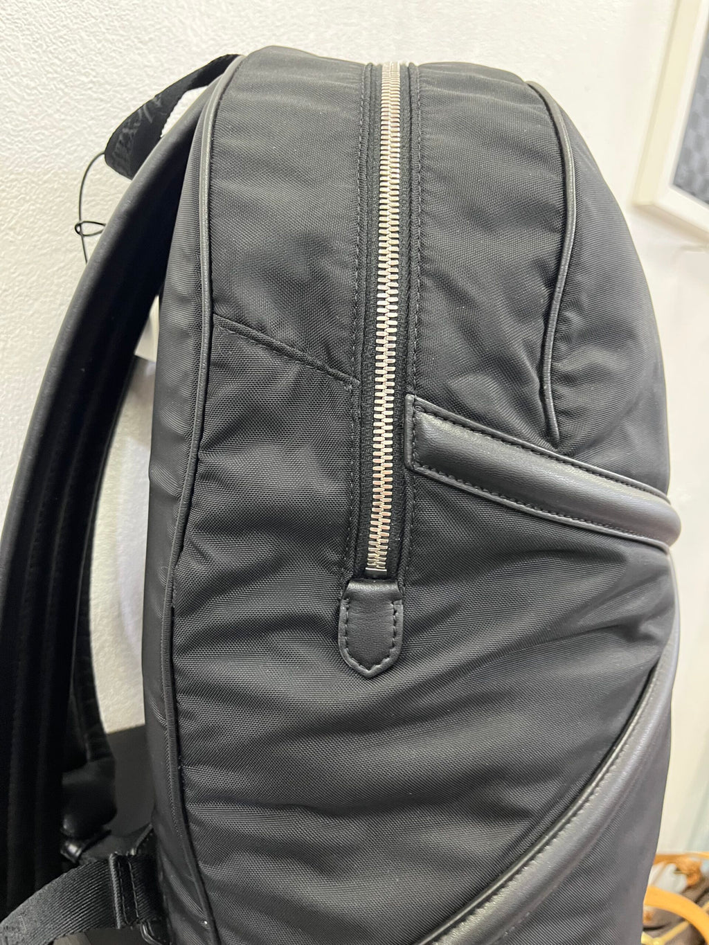 Alexander Mcqueen Zaino tela e pelle