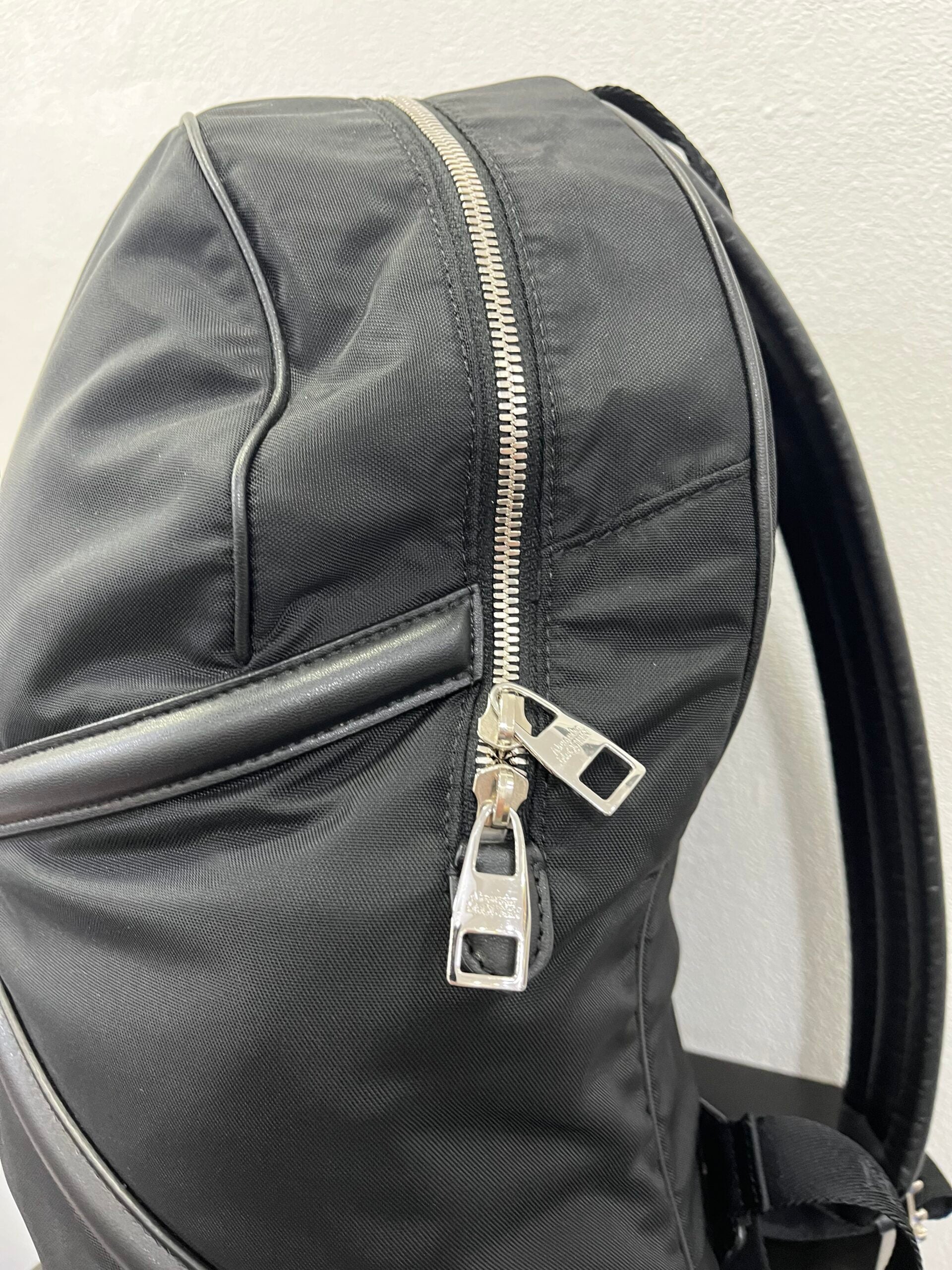 Alexander Mcqueen Zaino tela e pelle