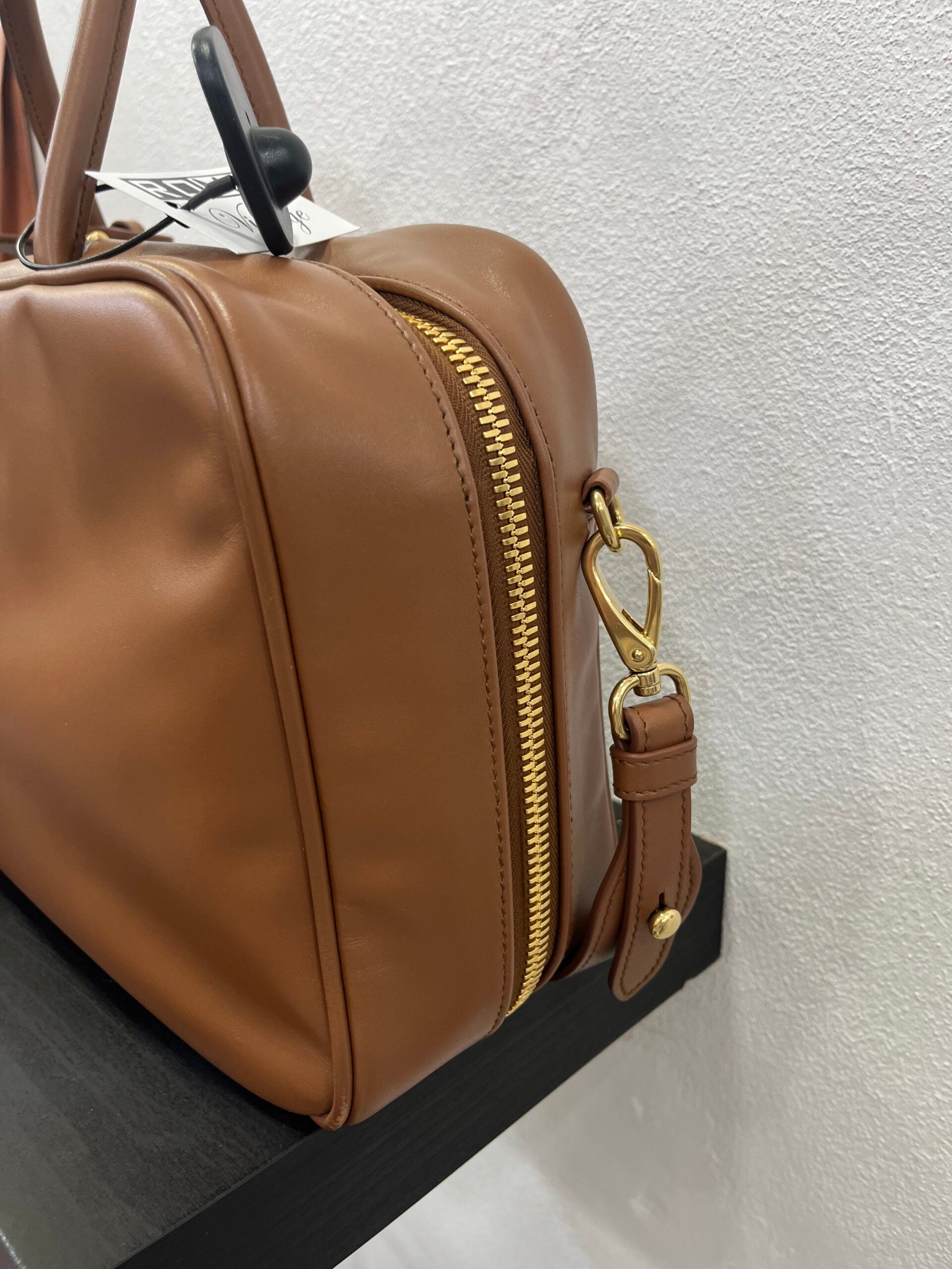 Miu Miu Beau Large cognac