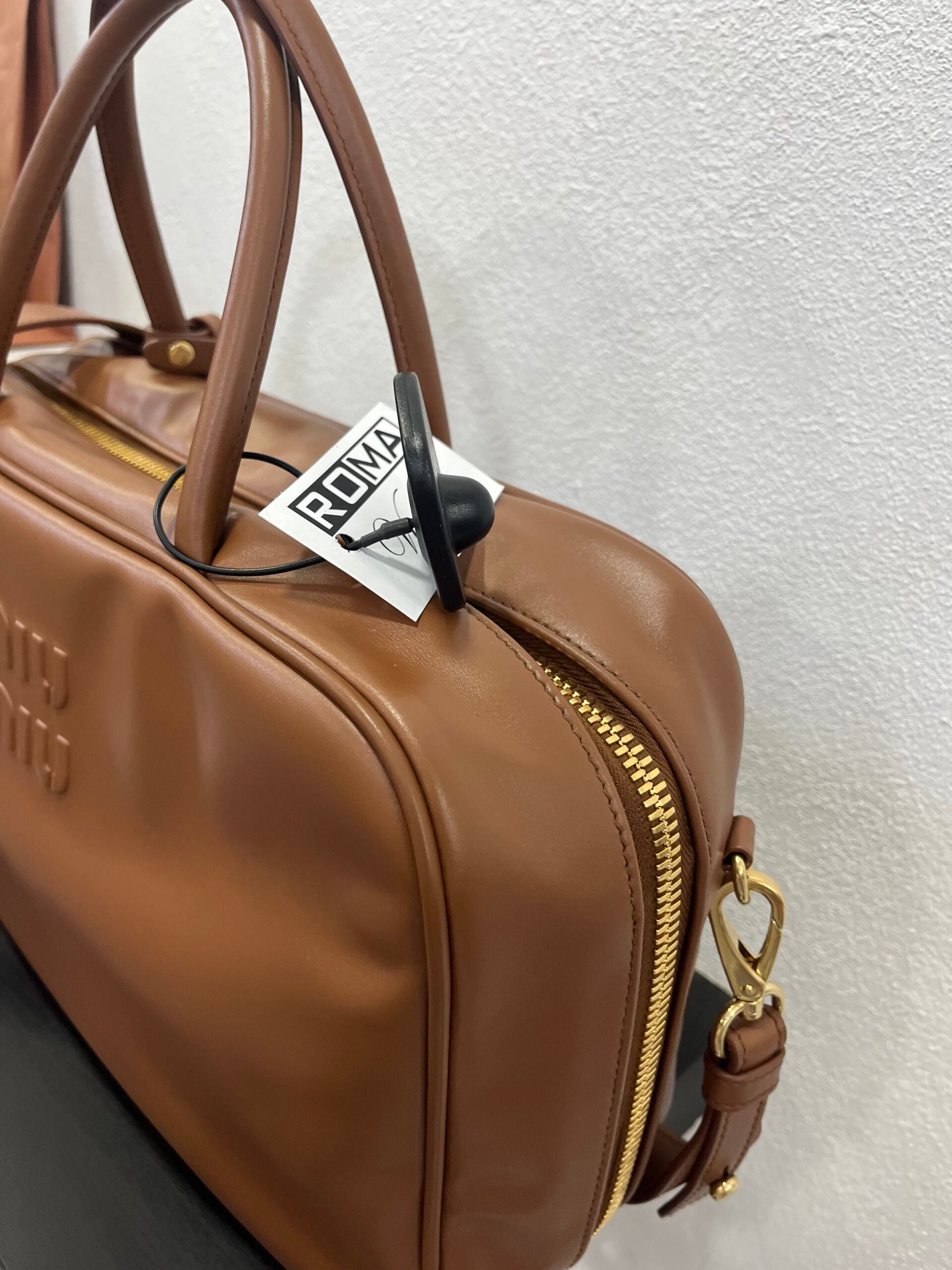 Miu Miu Beau Large cognac