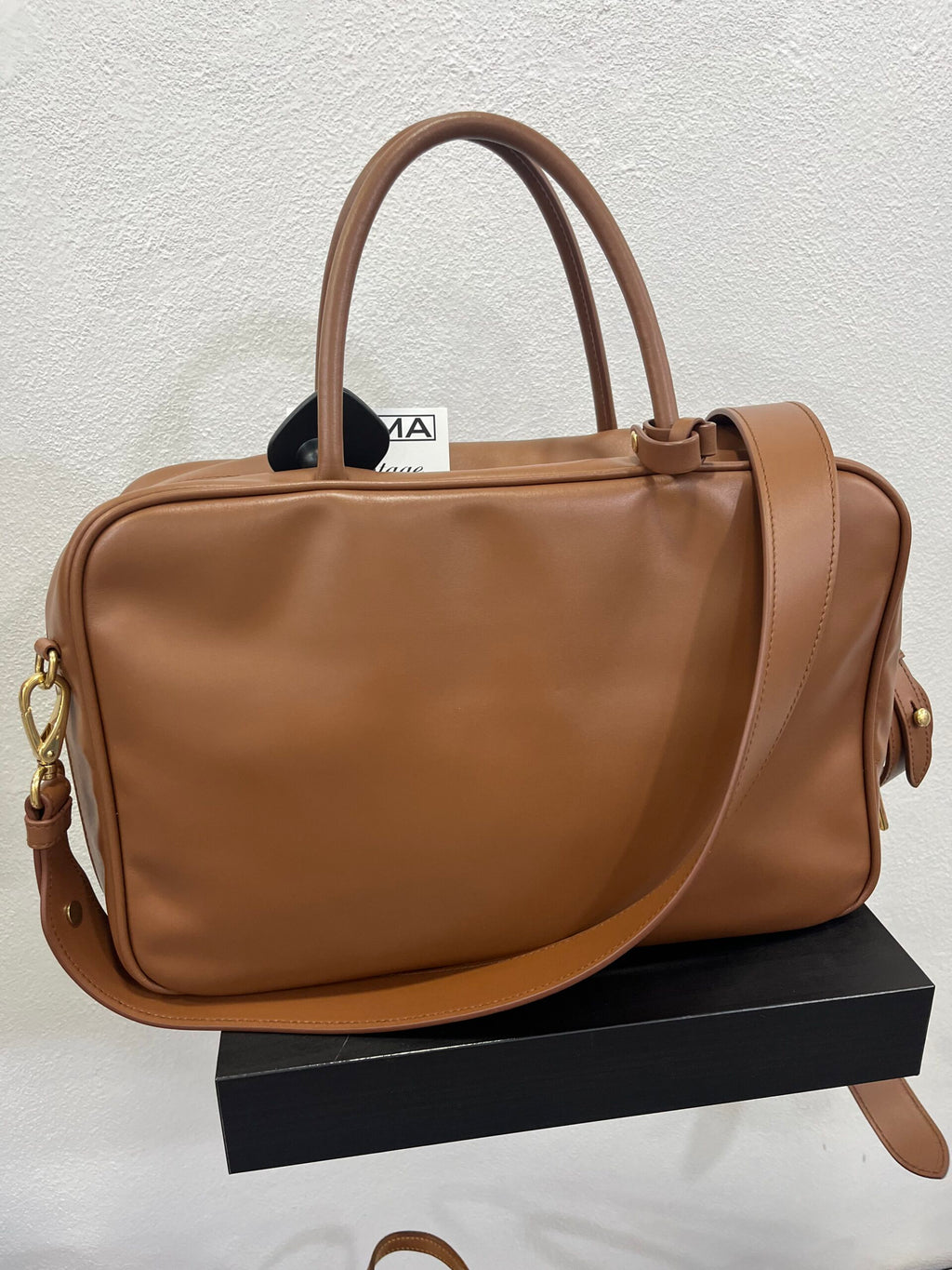 Miu Miu Beau Large cognac