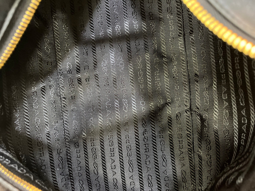 Prada Milano Soft Bag in Nappa Nera