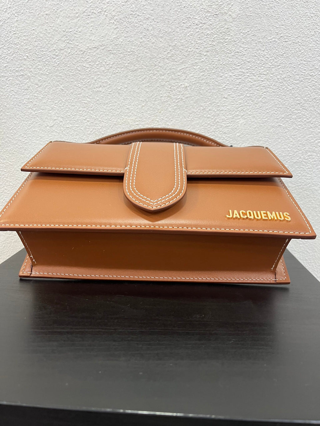 Jacquemus Grand Bambino Cognac