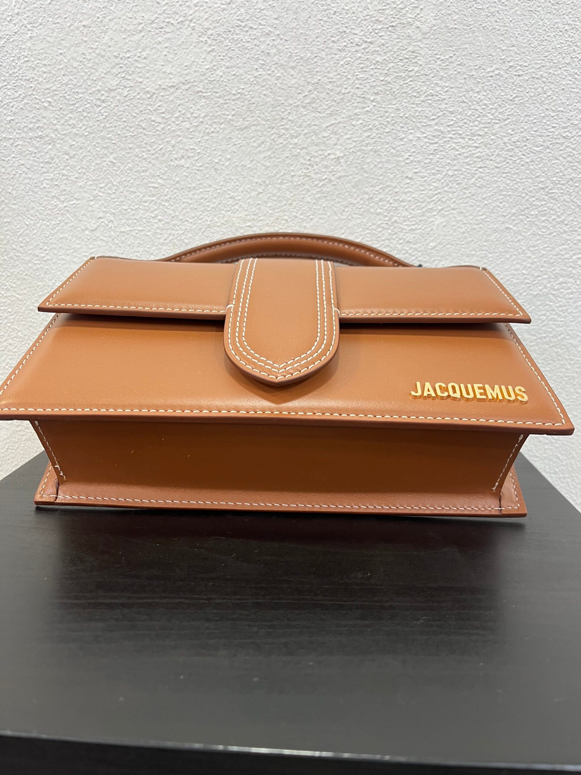 Jacquemus Grand Bambino Cognac