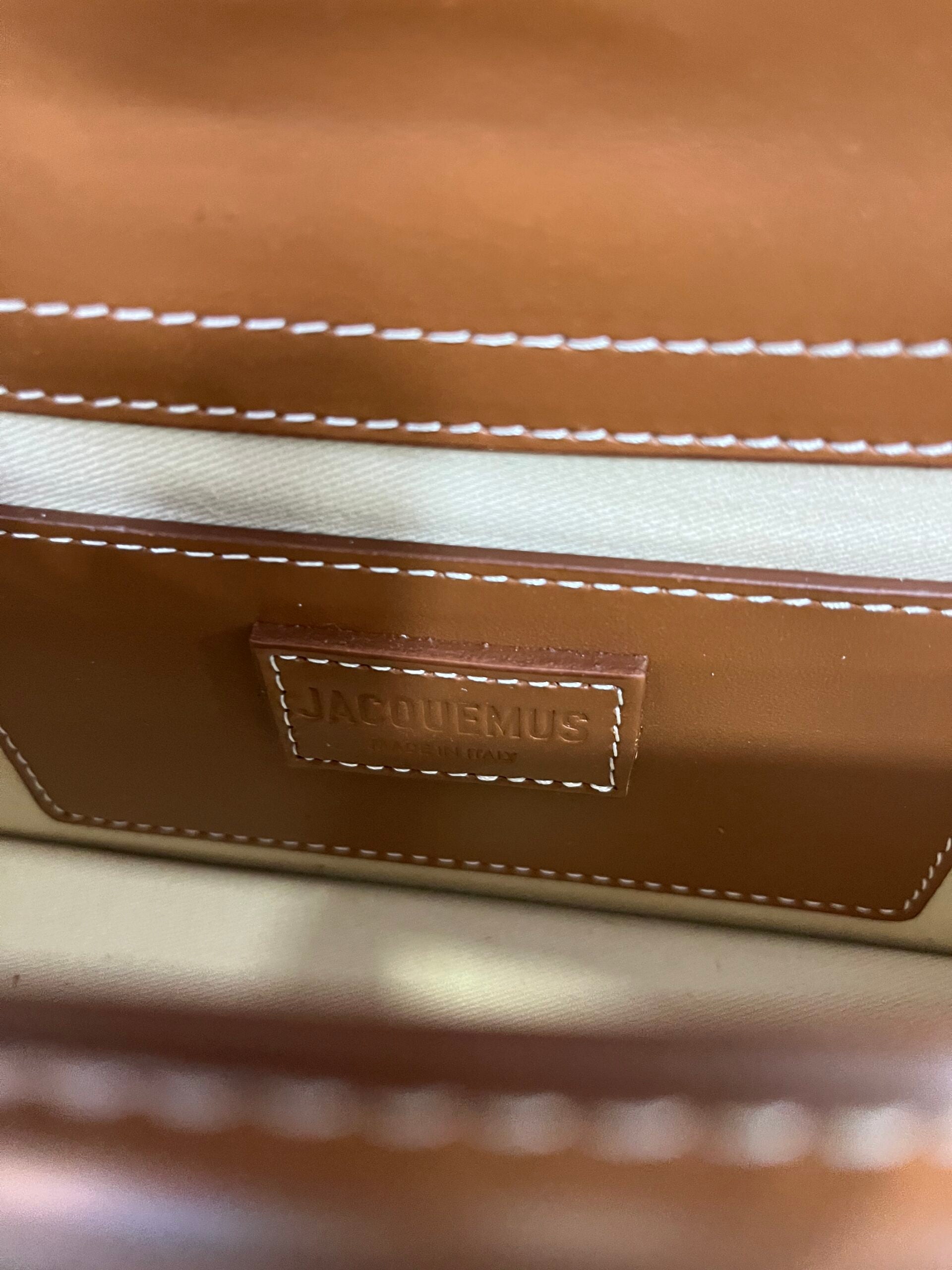 Jacquemus Grand Bambino Cognac