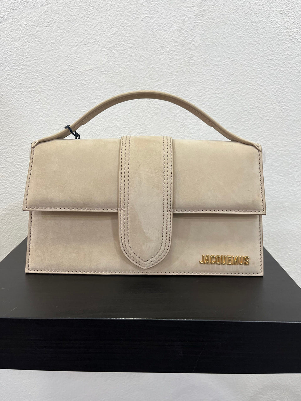 Jacquemus Grand Bambino Grigia Nabuck