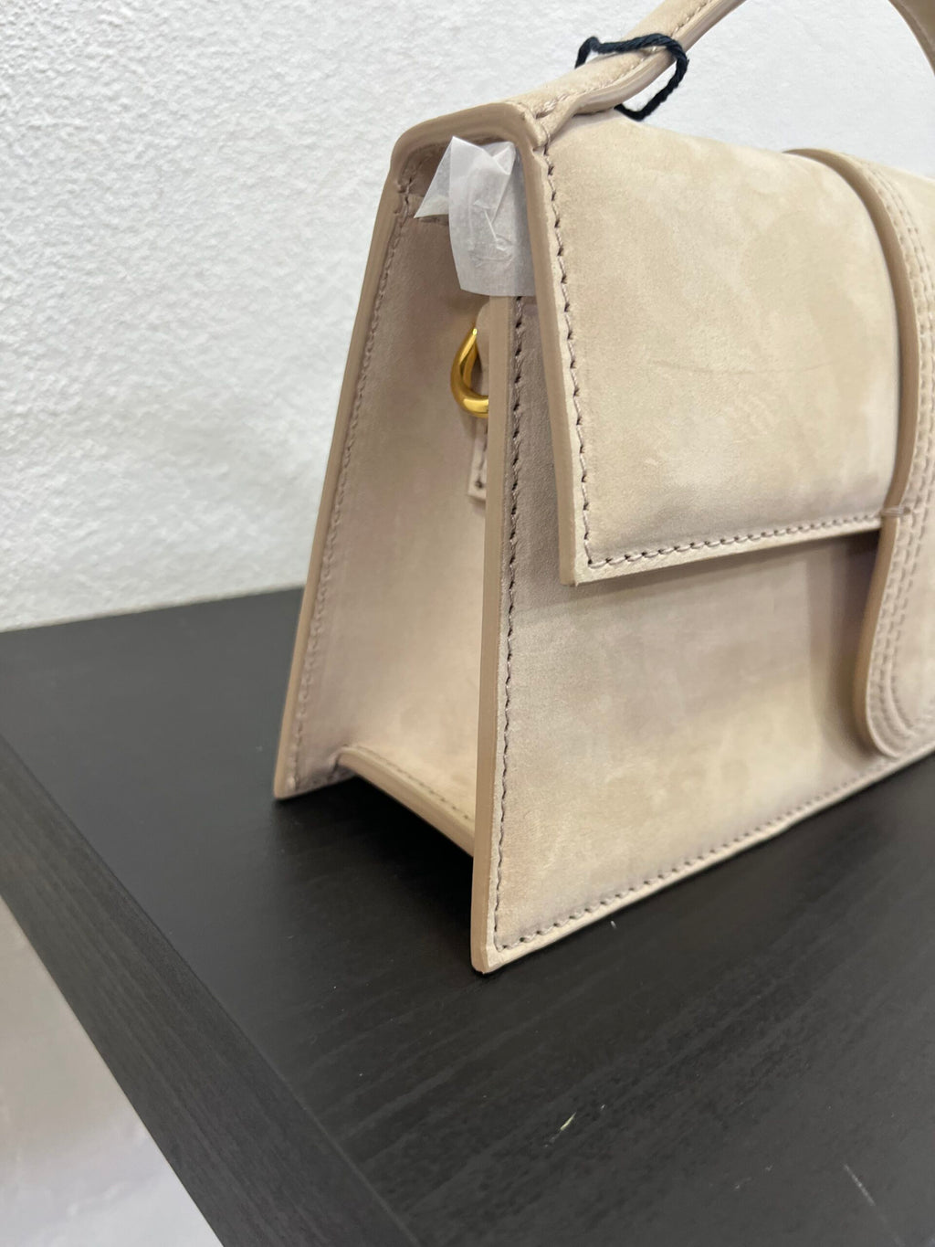 Jacquemus Grand Bambino Grigia Nabuck
