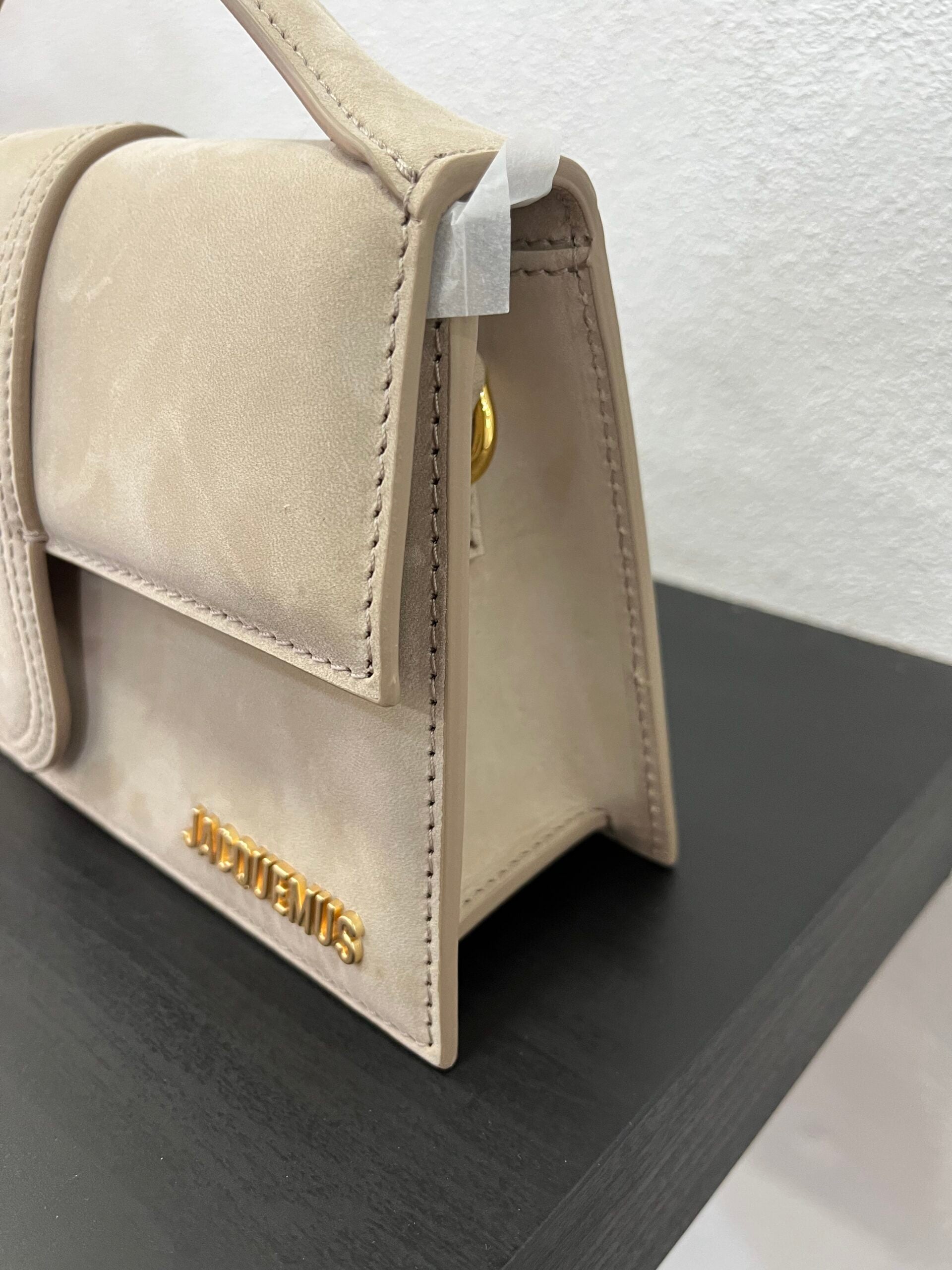 Jacquemus Grand Bambino Grigia Nabuck