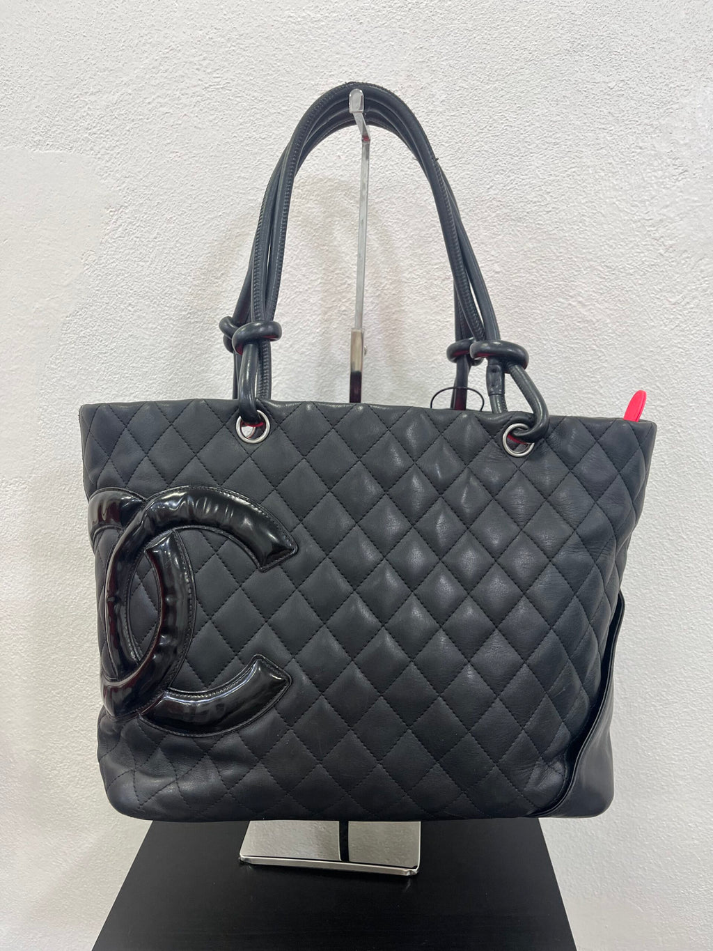 Chanel Cambon Tote Matalesse nero