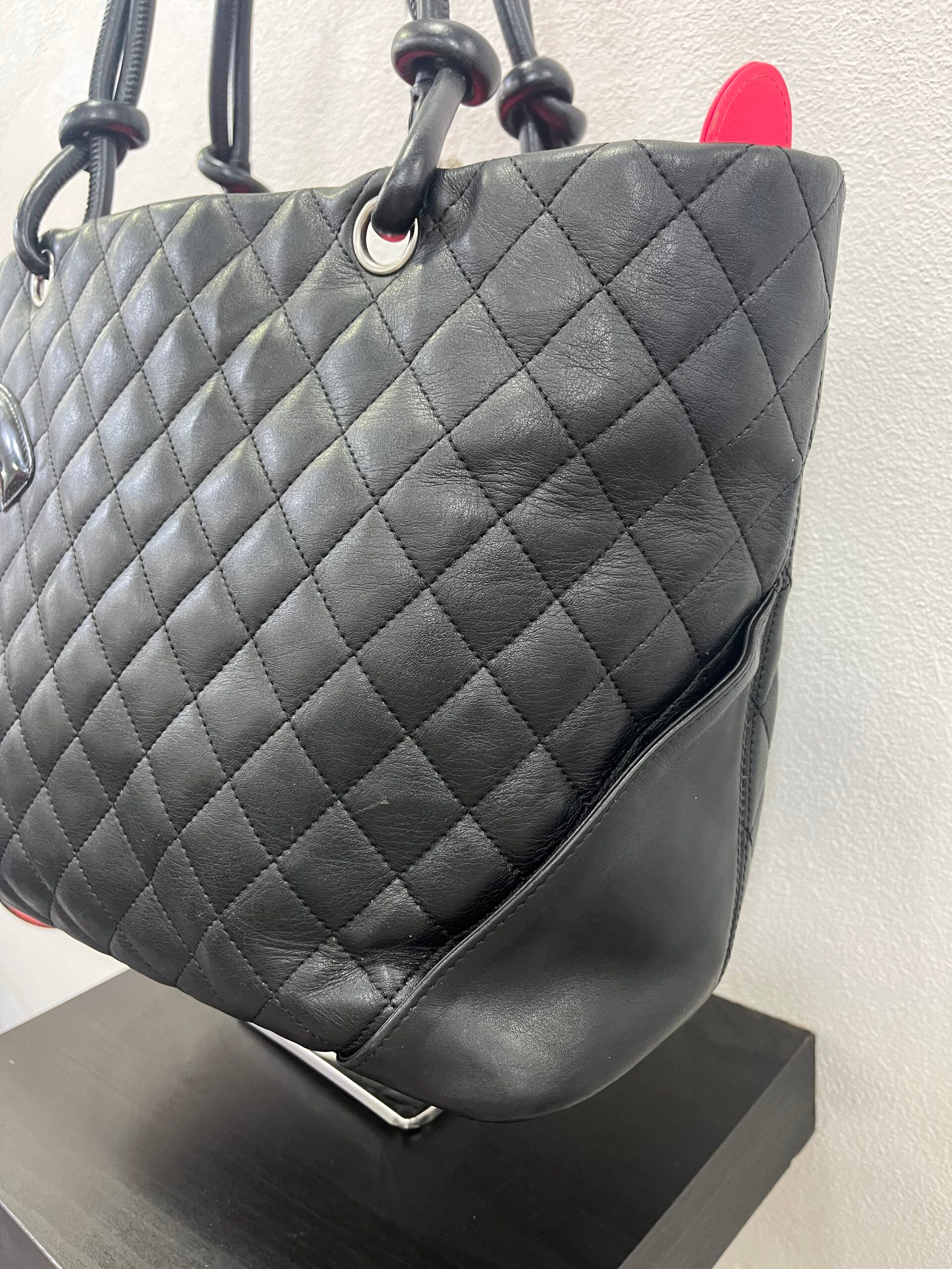 Chanel Cambon Tote Matalesse nero