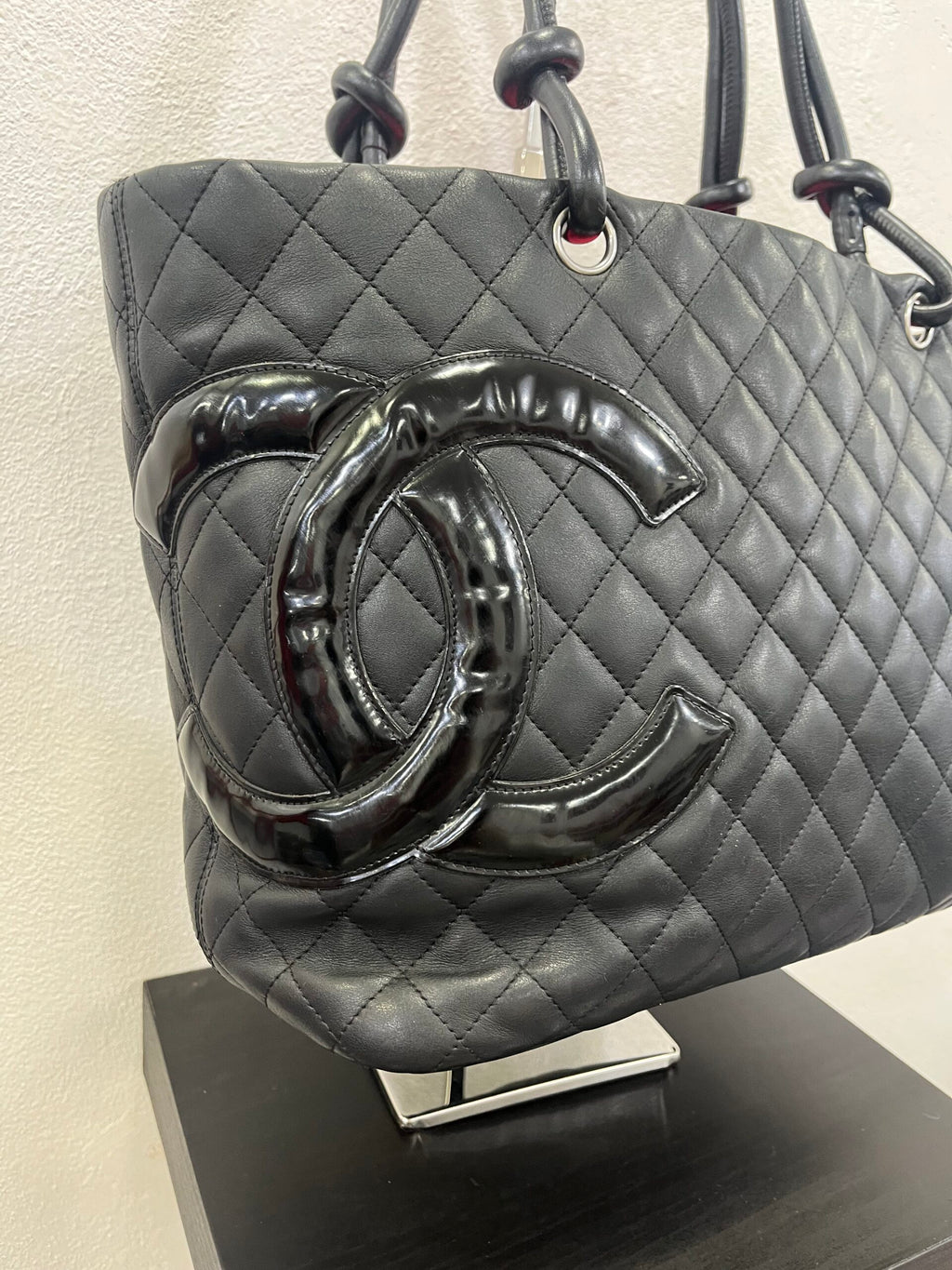 Chanel Cambon Tote Matalesse nero