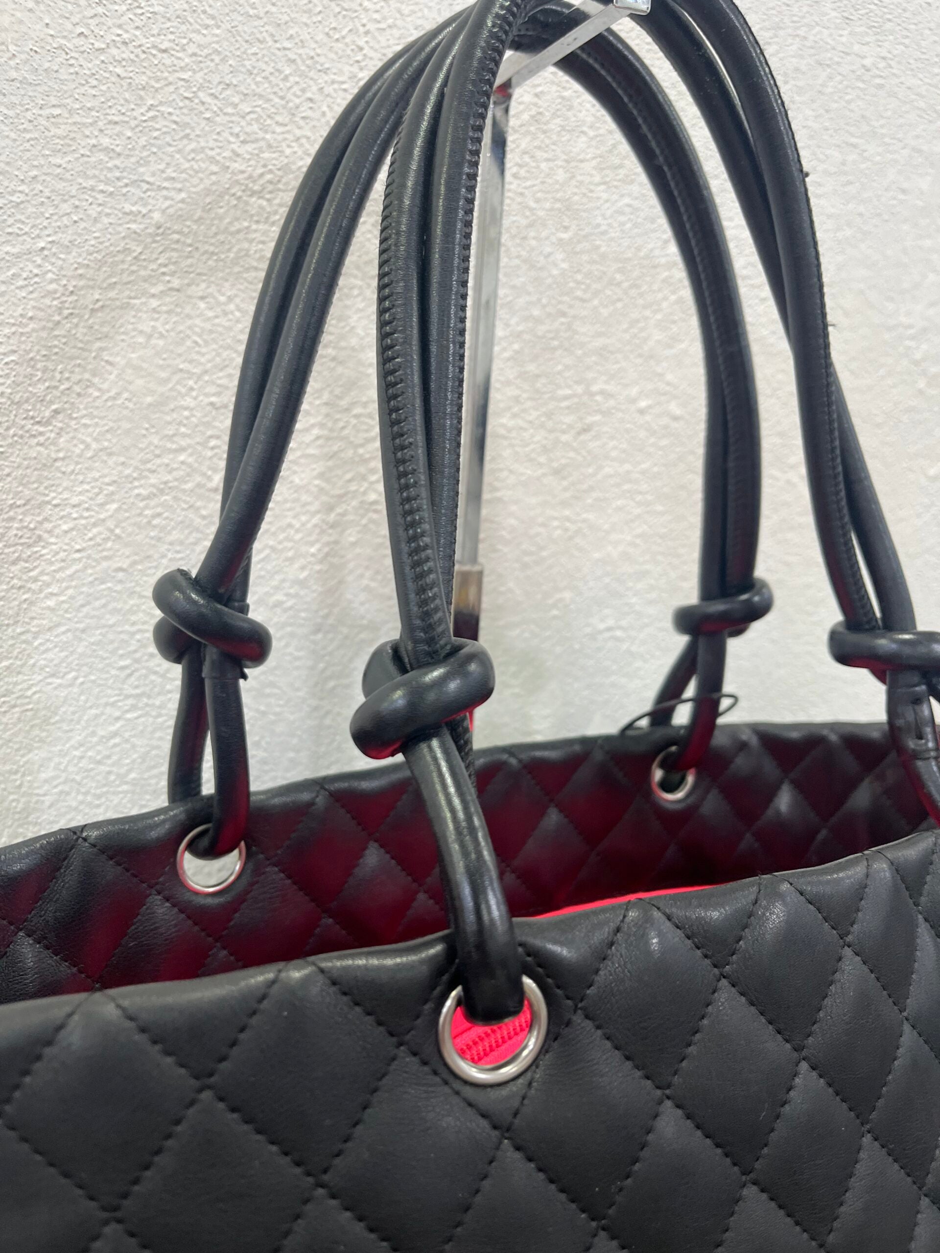 Chanel Cambon Tote Matalesse nero
