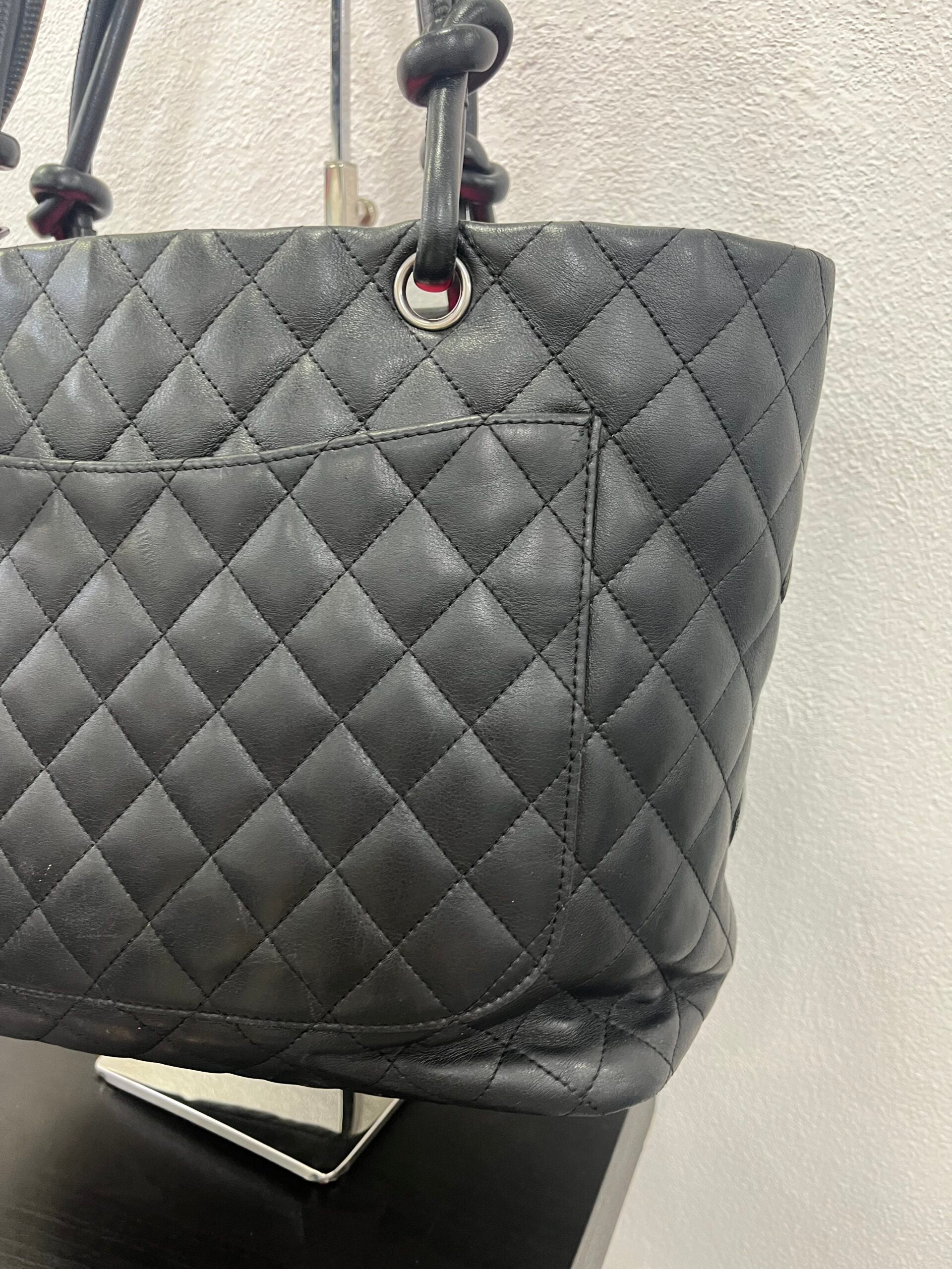 Chanel Cambon Tote Matalesse nero